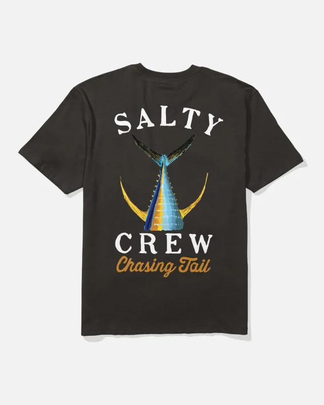 Tailed Classic Tee - Black made by Salty Crew