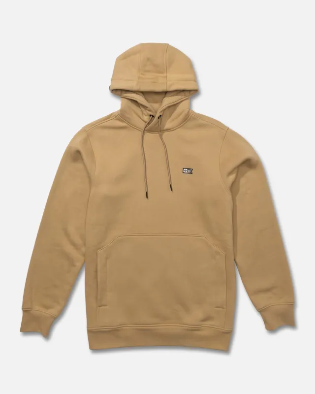 Long Range Tech Fleece Hoodie - Khaki made by Salty Crew