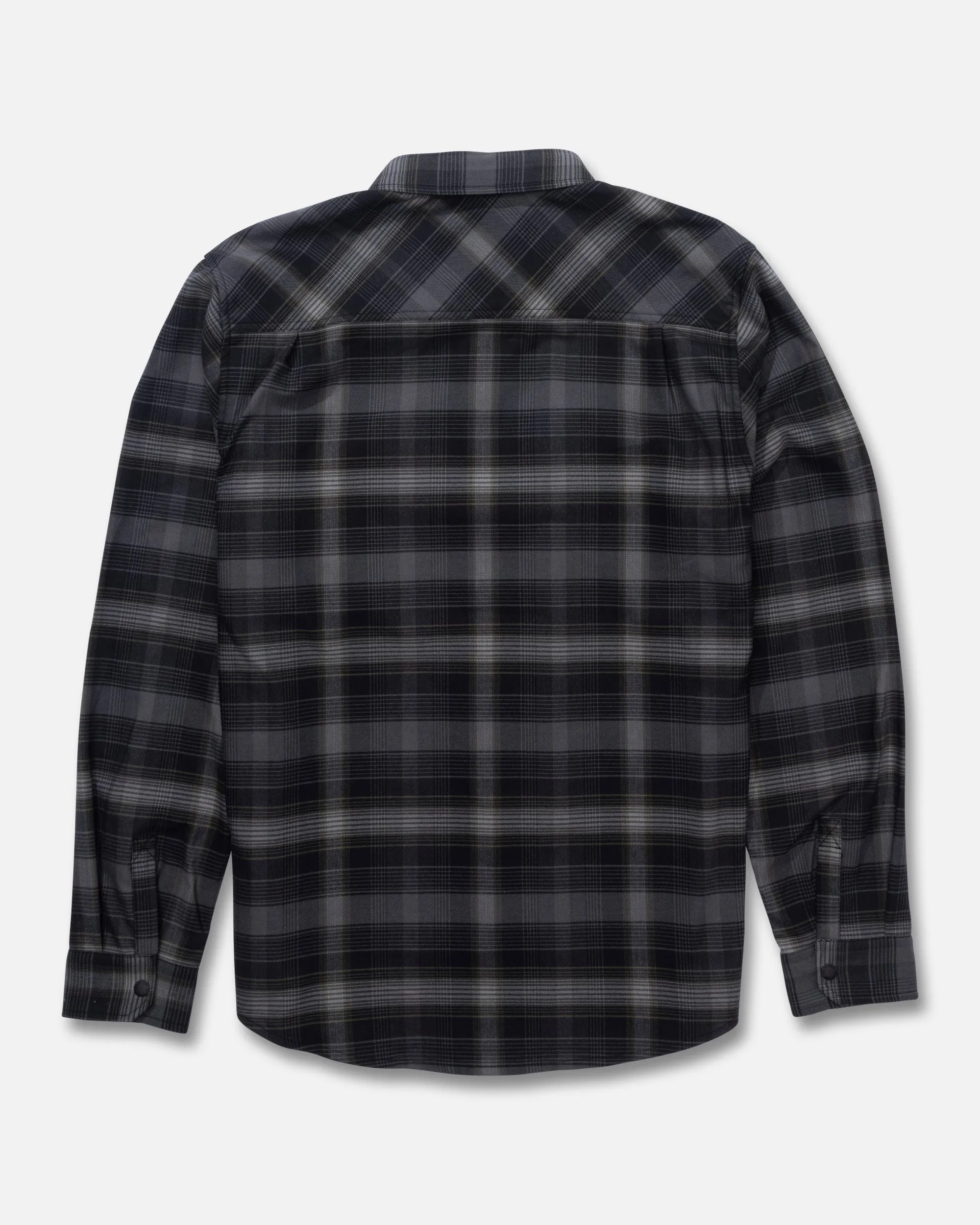 Fathom Tech Flannel - Pirate Black sold by Salty Crew product image thumbnail 2