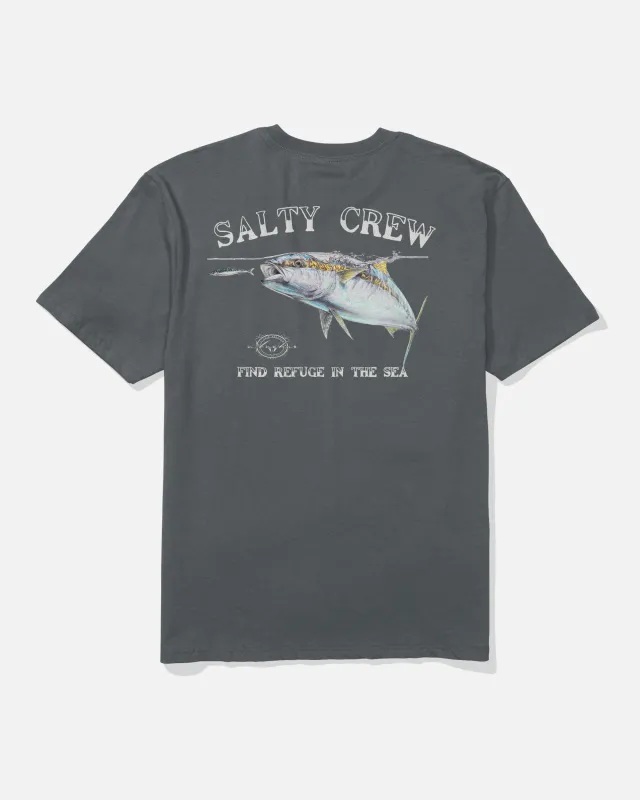 Surface Classic Tee - Charcoal sold by Salty Crew