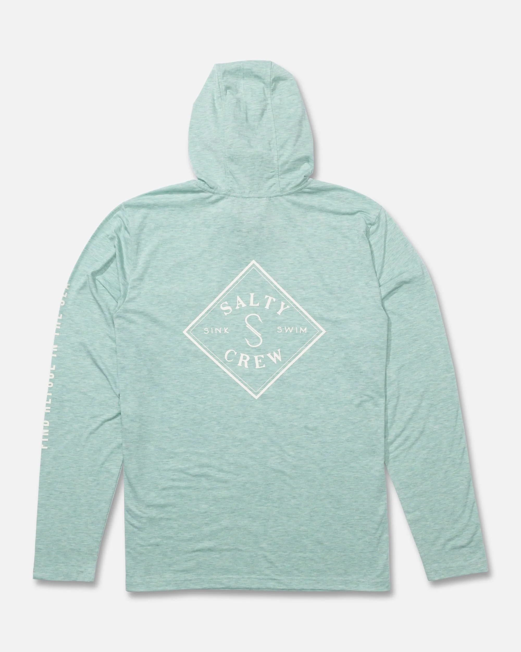 Tippet Pocket UV Hoodie - Marine sold by Salty Crew product image thumbnail 2