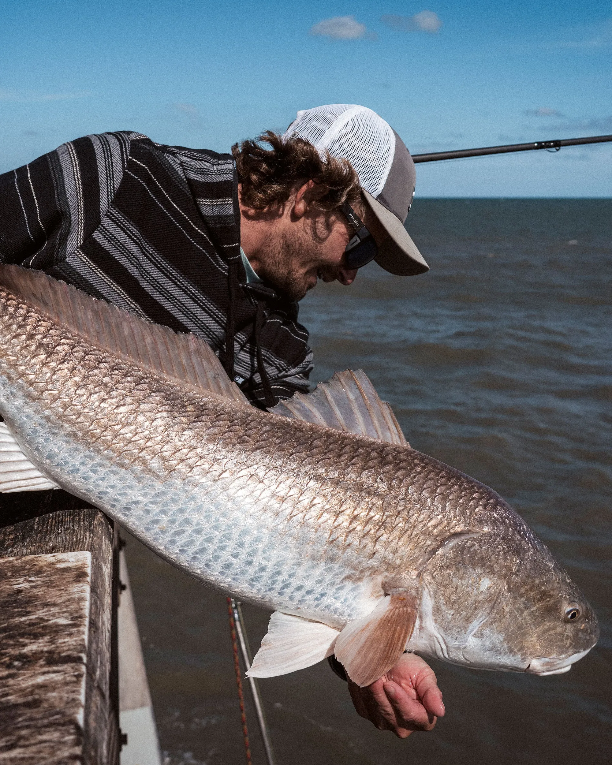 Crewser Fleece Hoodie - Black sold by Salty Crew product image thumbnail 4