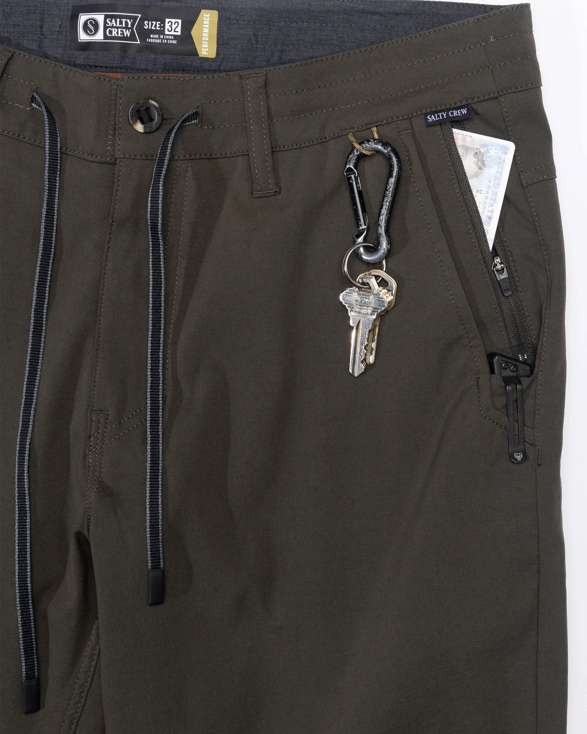 Transom Tech Pants - Deep Forest sold by Salty Crew product image thumbnail 3