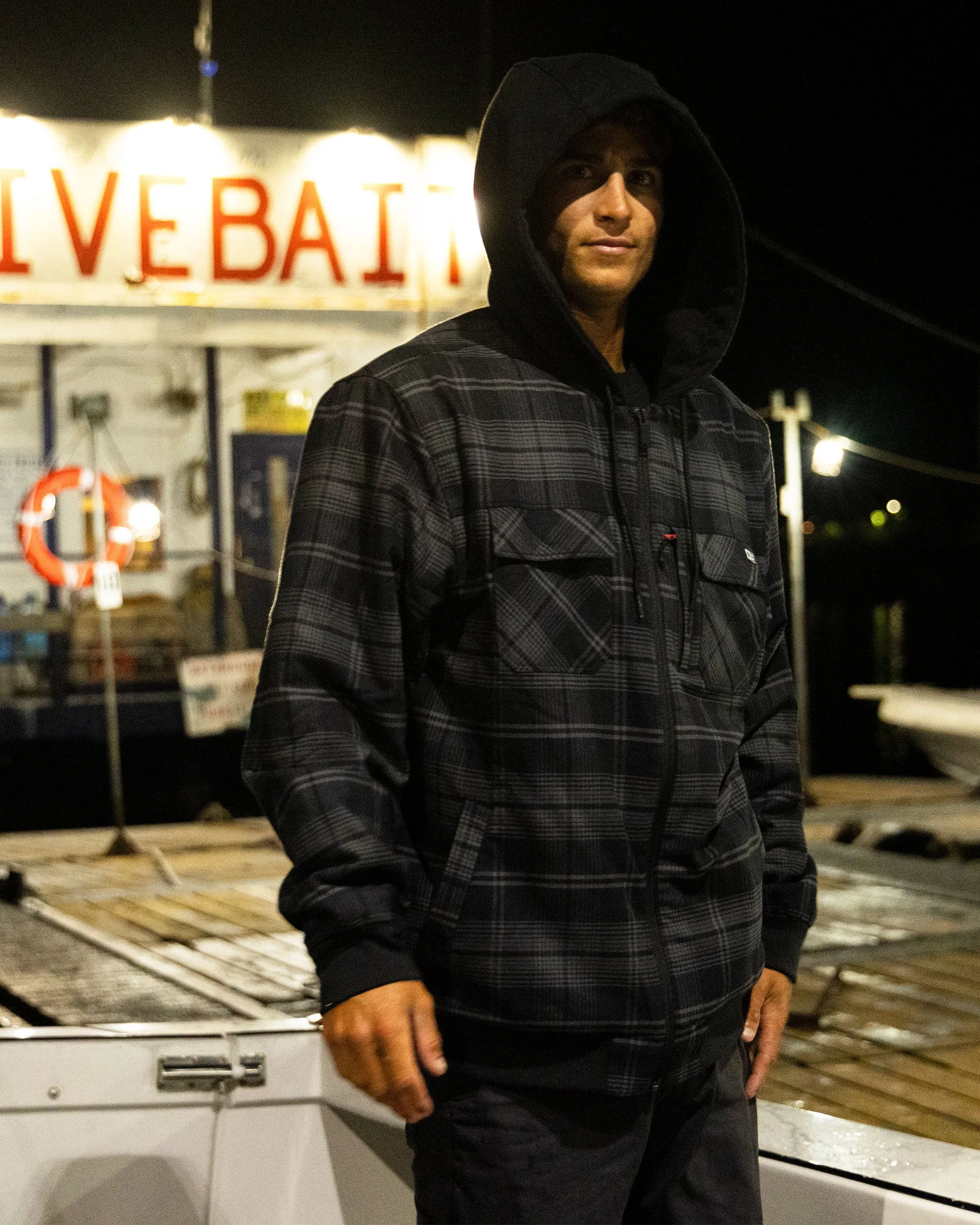 Fathom Jacket - Black sold by Salty Crew product image thumbnail 5