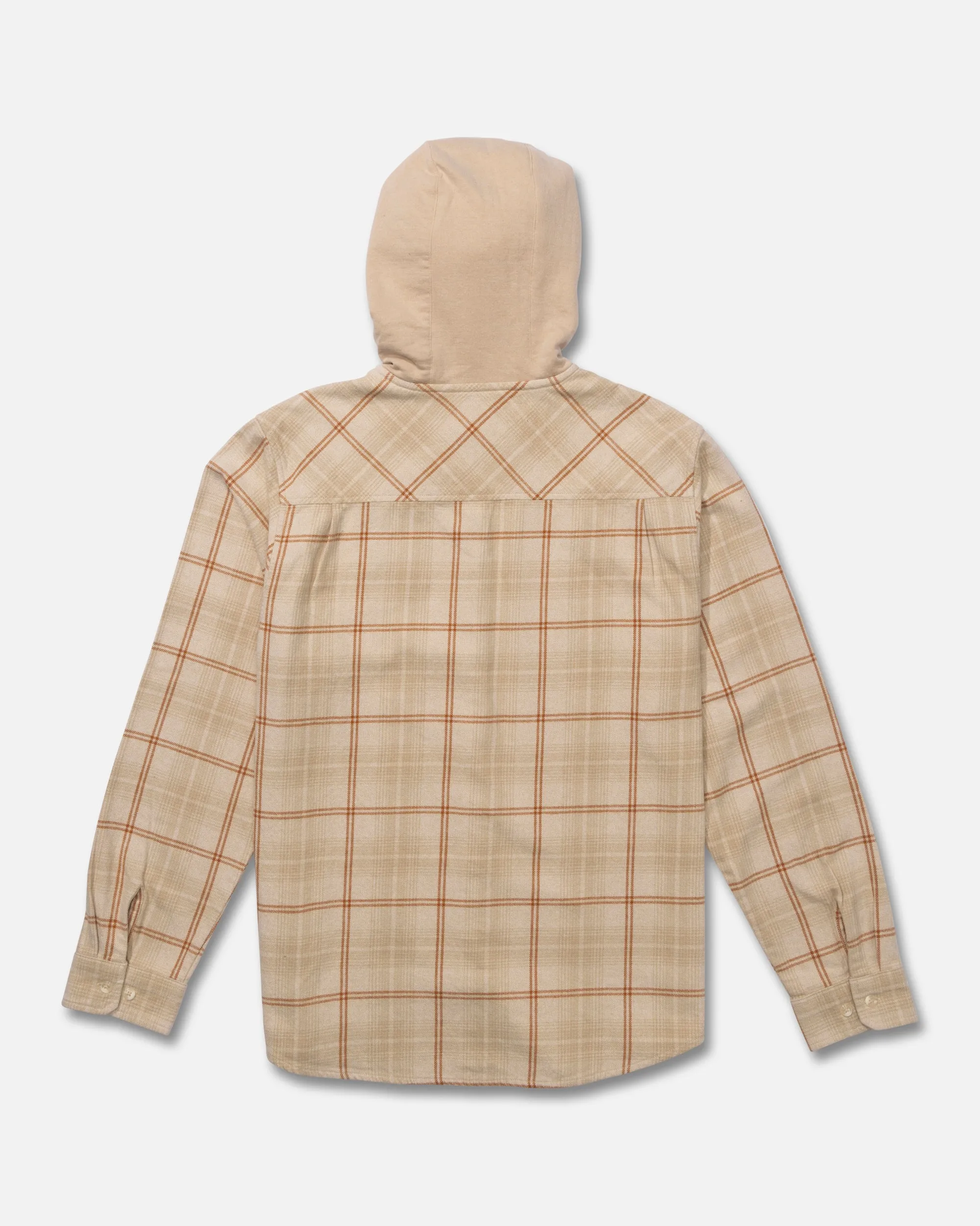 Whitewash Hooded Flannel - Birch sold by Salty Crew product image thumbnail 2