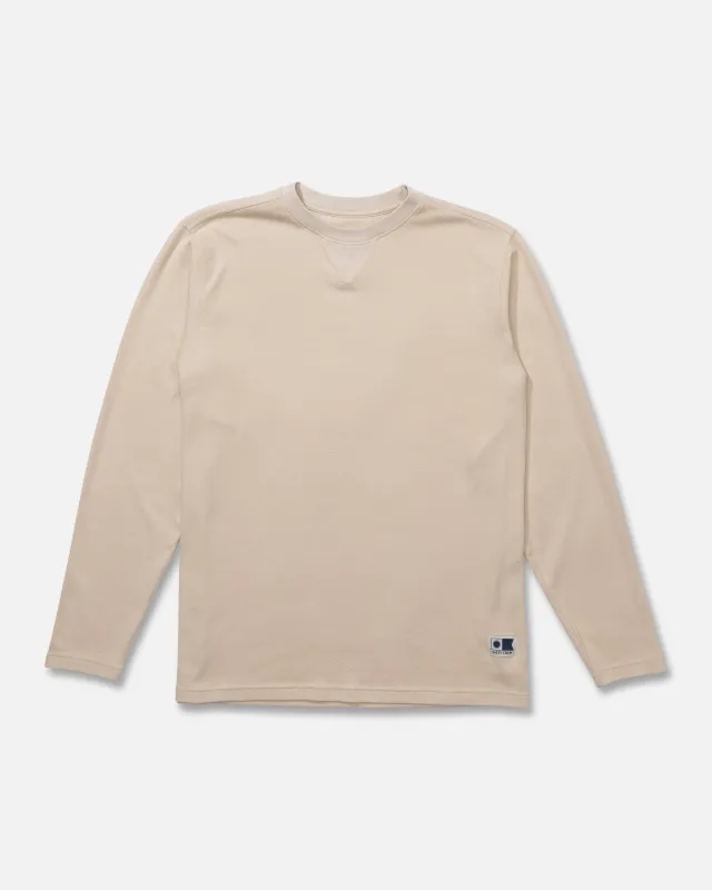 Cast Off Long Sleeve Thermal - Natural sold by Salty Crew