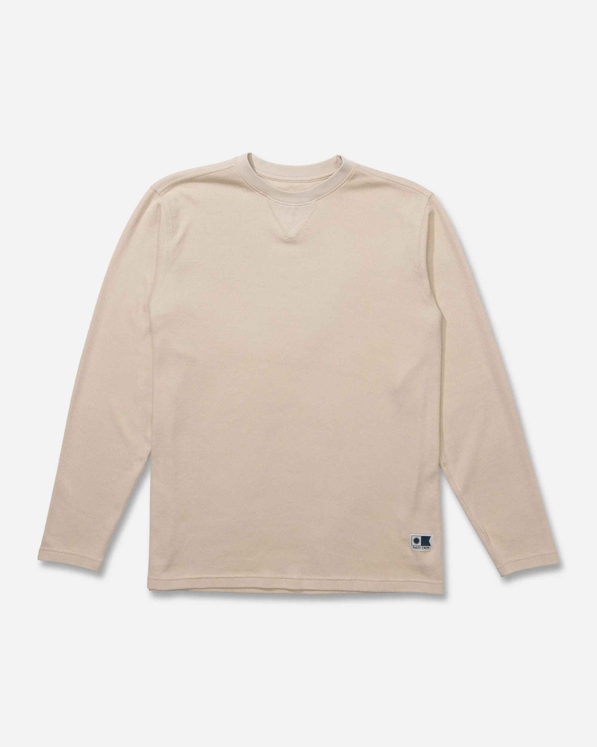 Cast Off Long Sleeve Thermal - Natural sold by Salty Crew