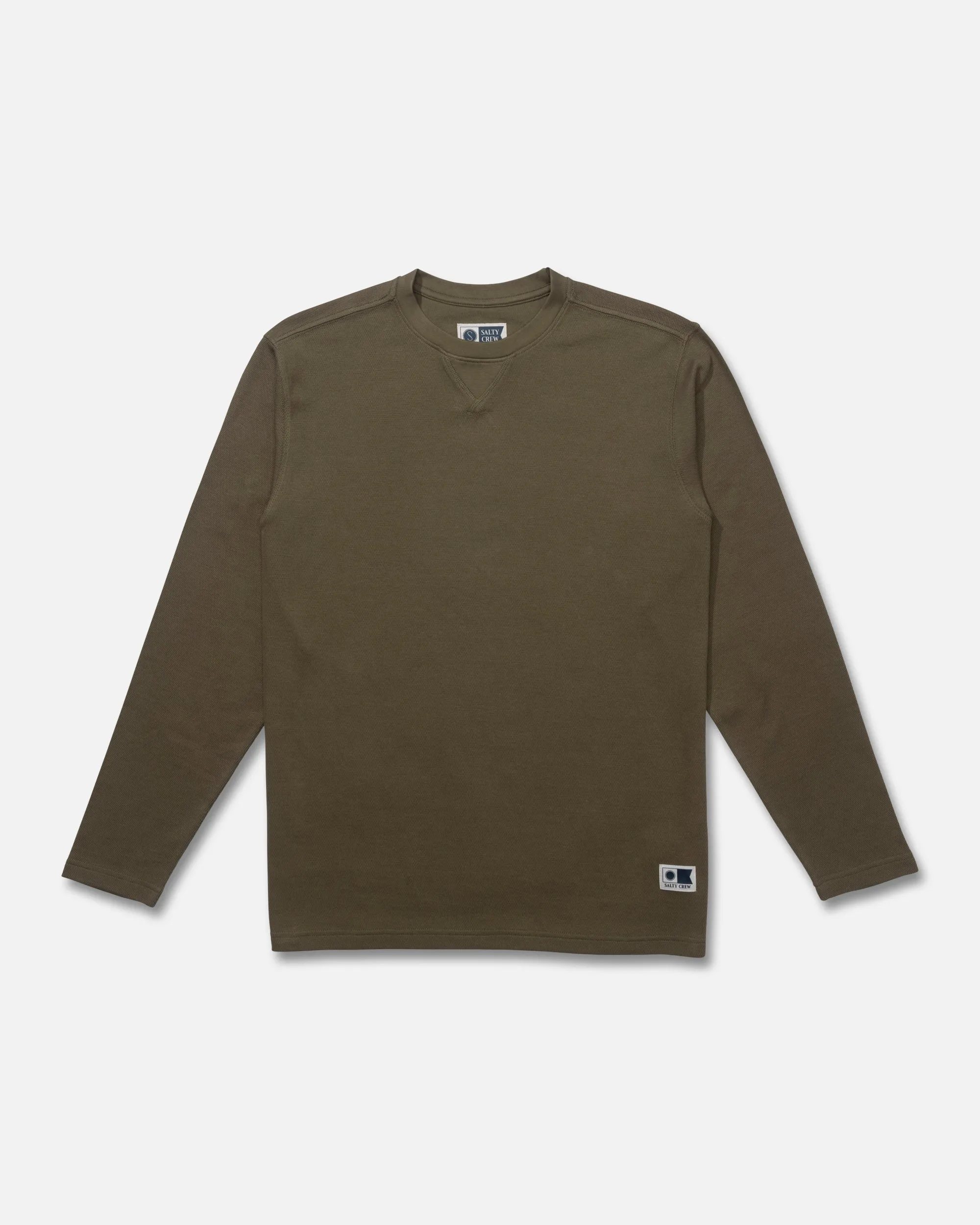 Cast Off Long Sleeve Thermal - Four Leaf Clover sold by Salty Crew