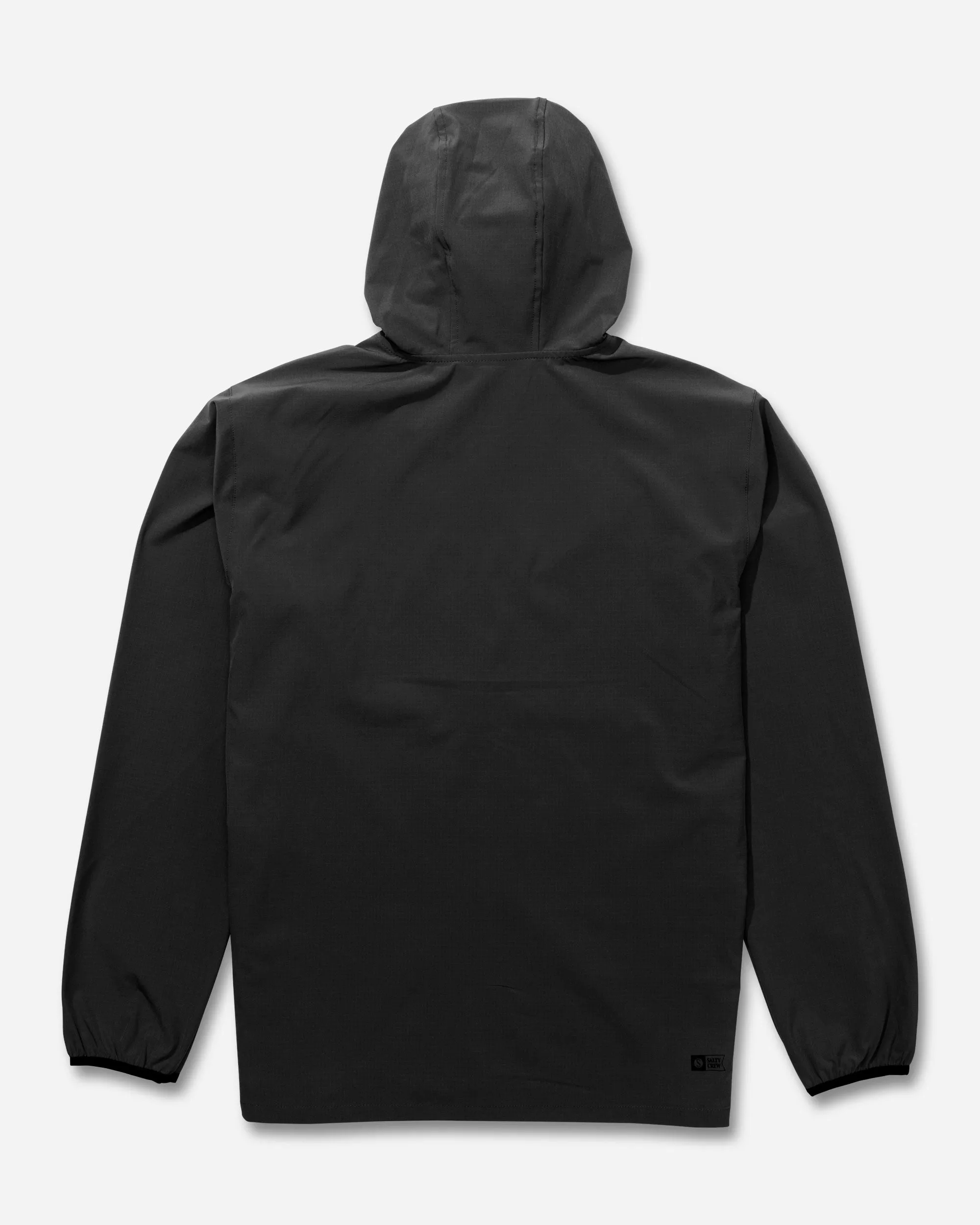 Stowaway Windbreaker Jacket - Black Marle sold by Salty Crew product image thumbnail 2
