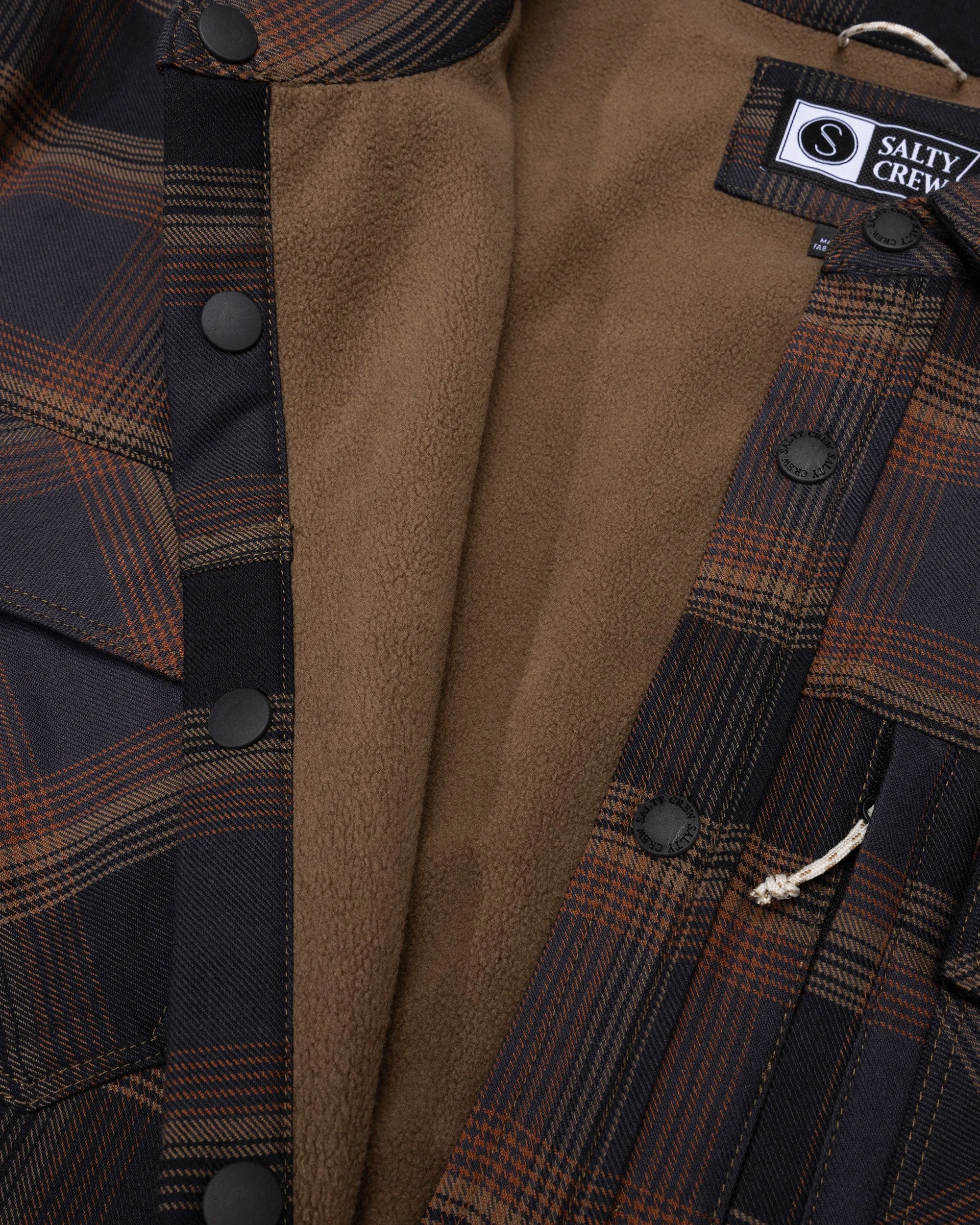 Fathom Tech Shacket - Phantom sold by Salty Crew product image thumbnail 3