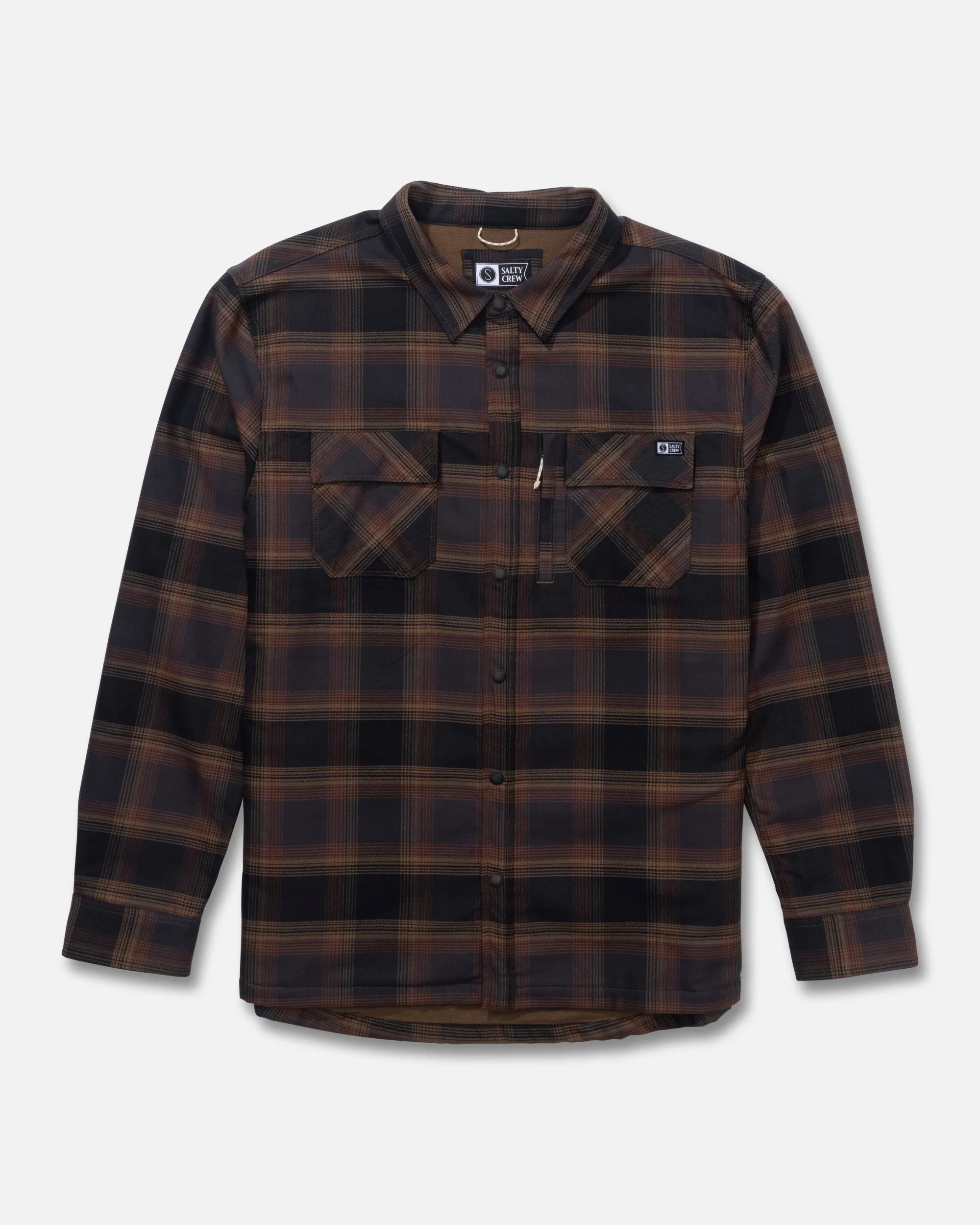 Fathom Tech Shacket - Phantom sold by Salty Crew