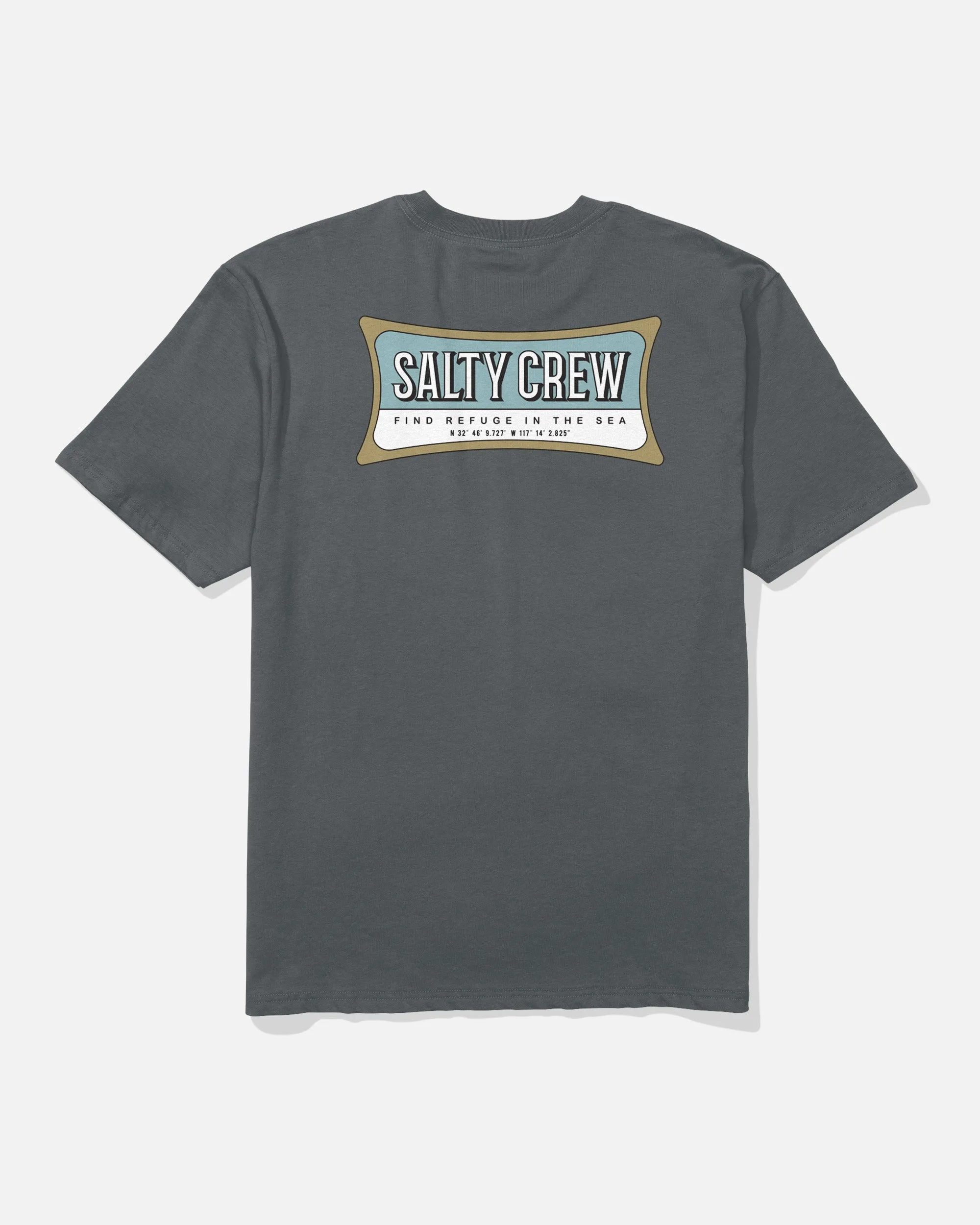 Essential Classic Tee - Charcoal sold by Salty Crew