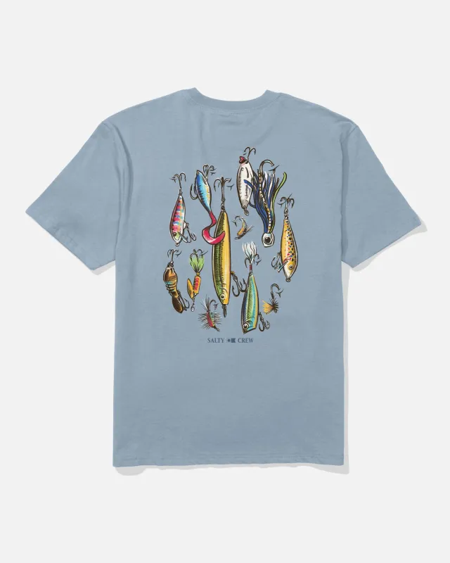 Lure Gear Classic Tee - Blue Fog made by Salty Crew