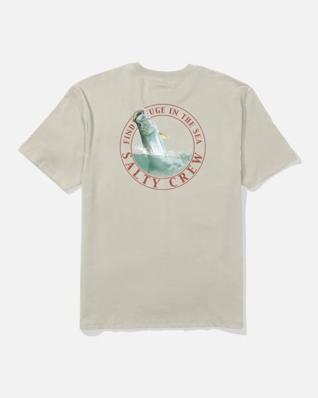 Tarpon Classic Tee - Bone made by Salty Crew