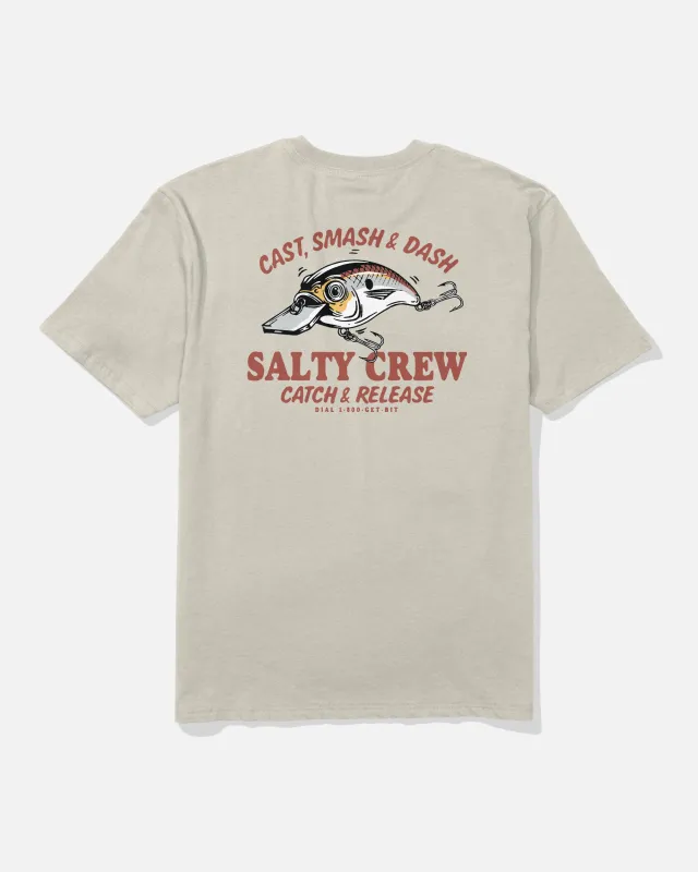 Cast Life Classic Tee - Bone made by Salty Crew