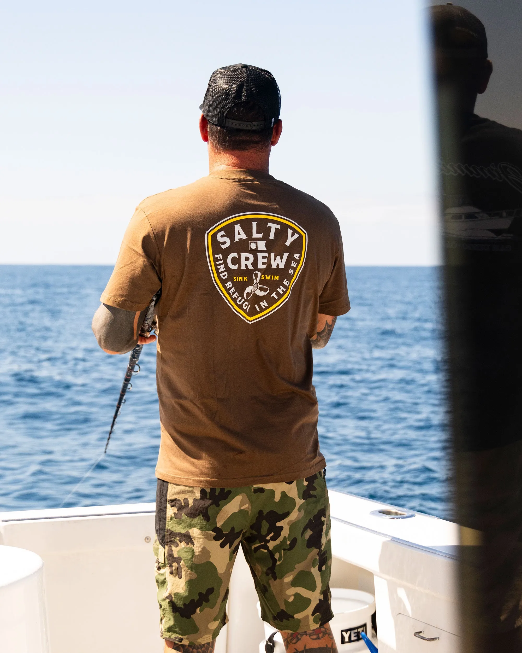 Rotor Classic Tee - Teak sold by Salty Crew product image thumbnail 3