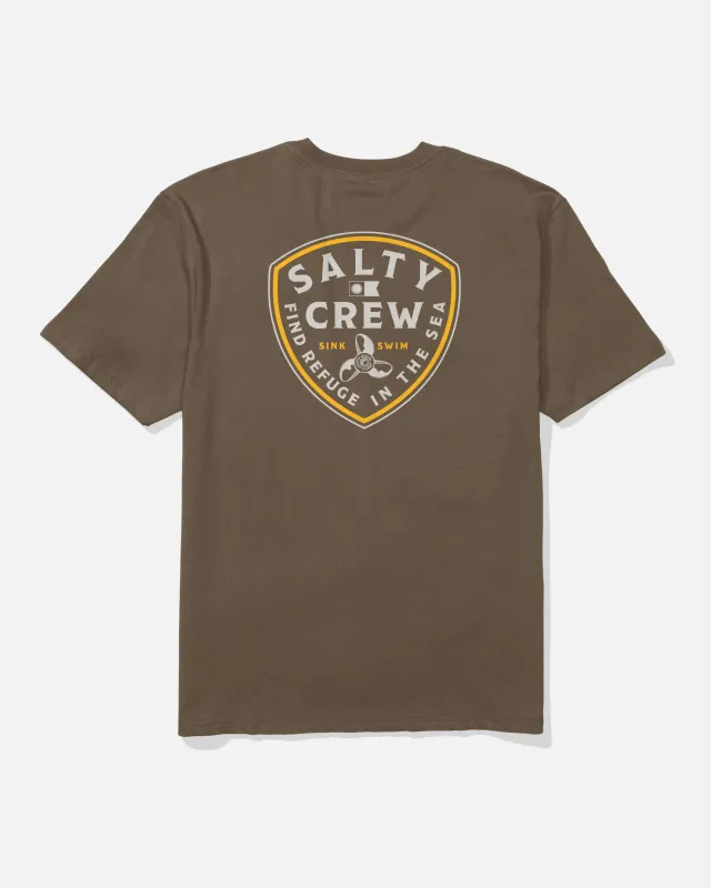 Rotor Classic Tee - Teak made by Salty Crew