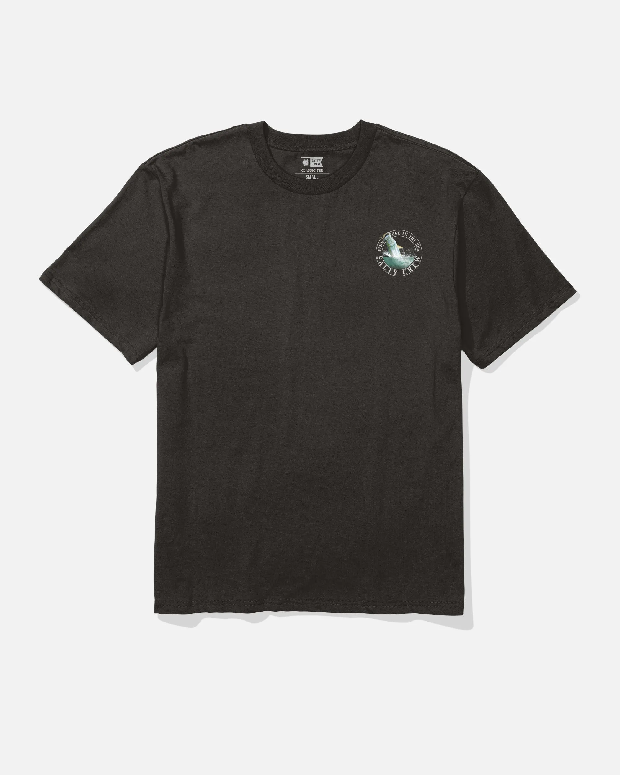 Tarpon Classic Tee - Black sold by Salty Crew product image thumbnail 2