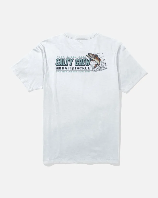 Live Bait Tee - White made by Salty Crew