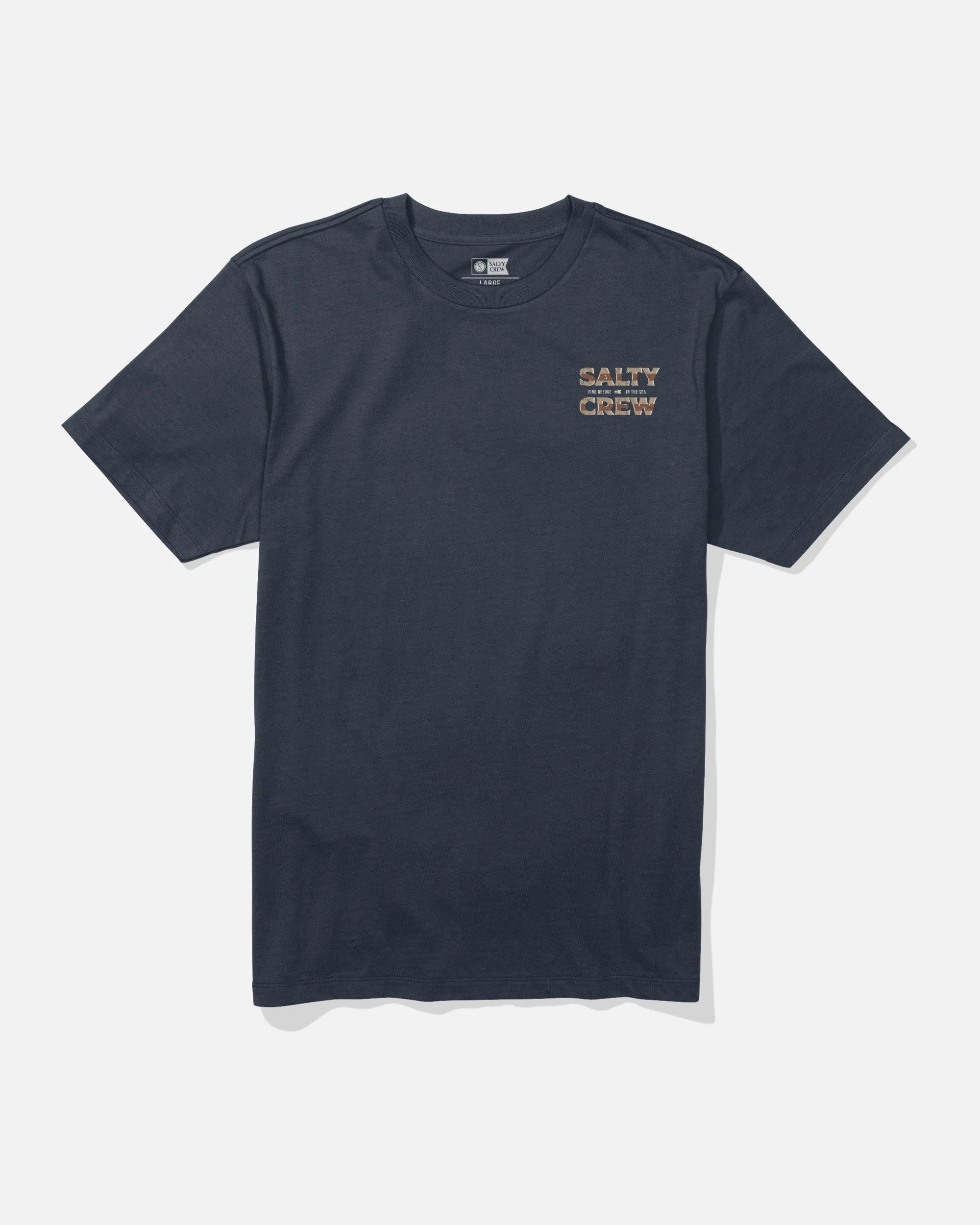 Offset Tee - Navy sold by Salty Crew product image thumbnail 2