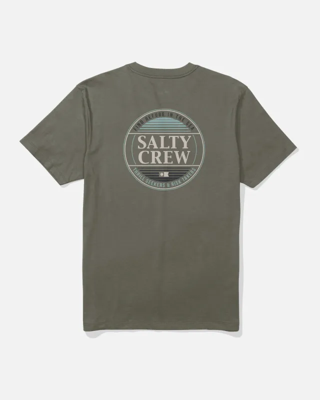 Simple Fade Tee - Dusty Olive made by Salty Crew