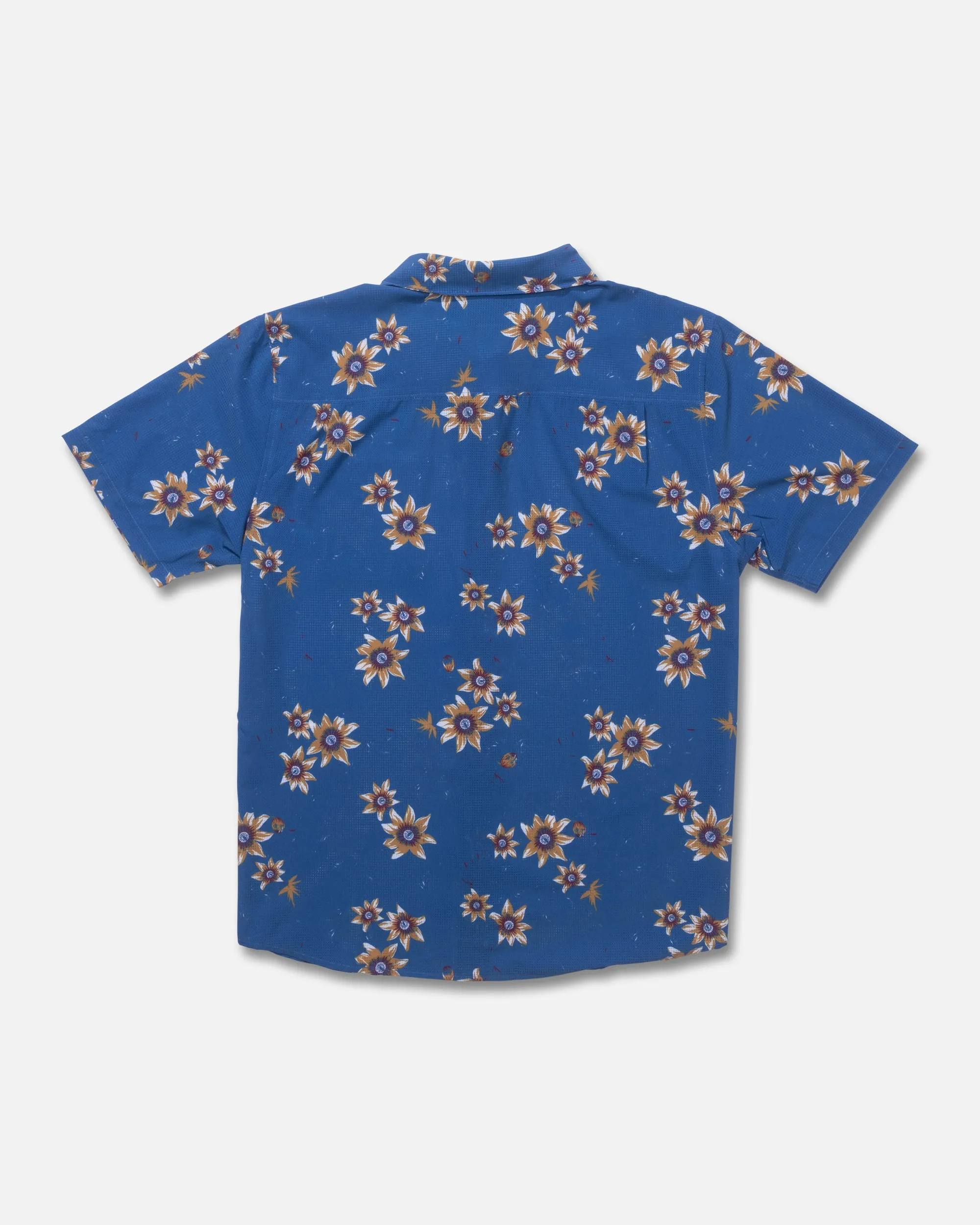 Breezer Perforated Button Up - True Navy sold by Salty Crew product image thumbnail 2