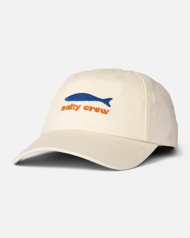 Fresh Catch Dad Hat - Off White made by Salty Crew