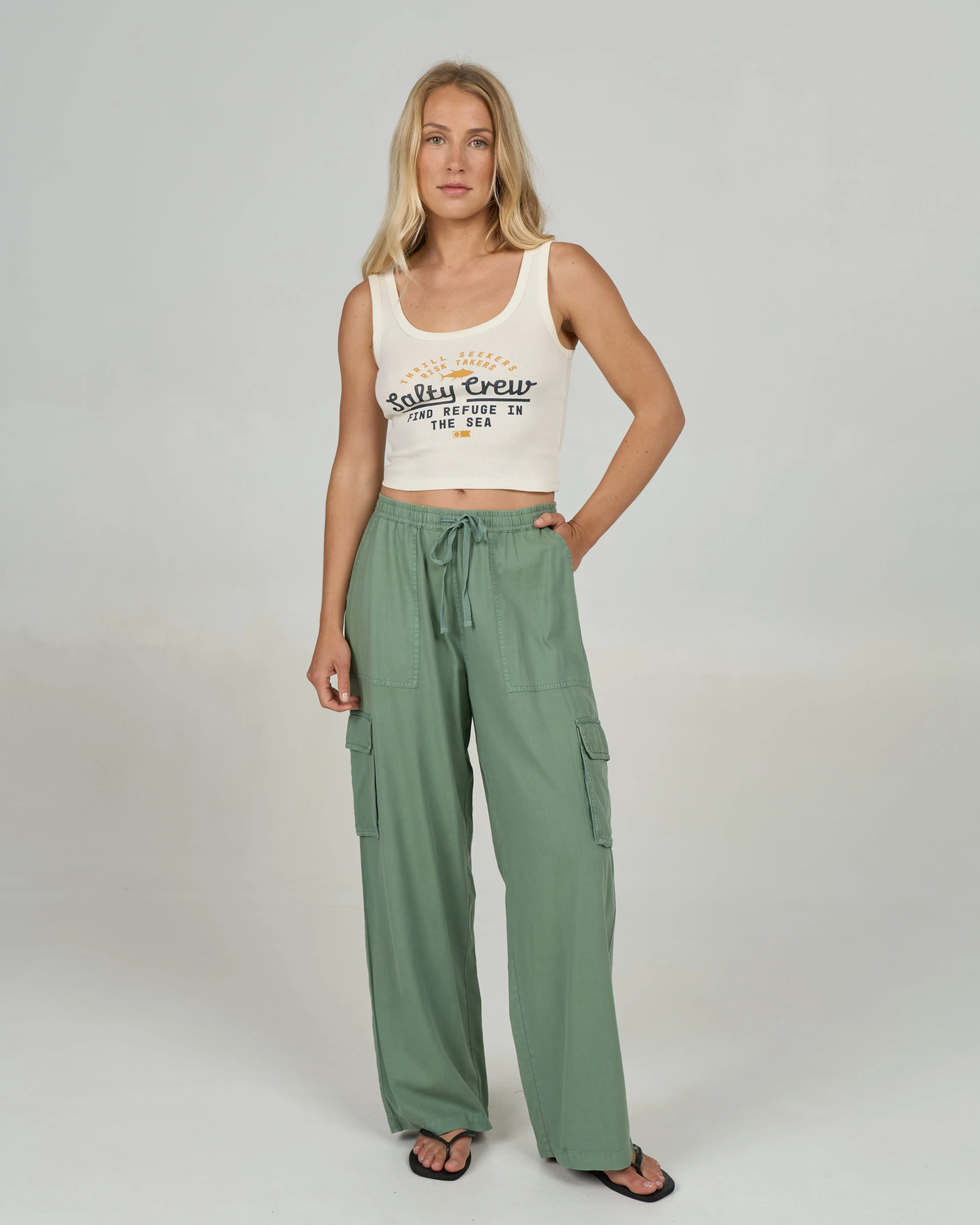 Driftwood Pant - Green Bay sold by Salty Crew