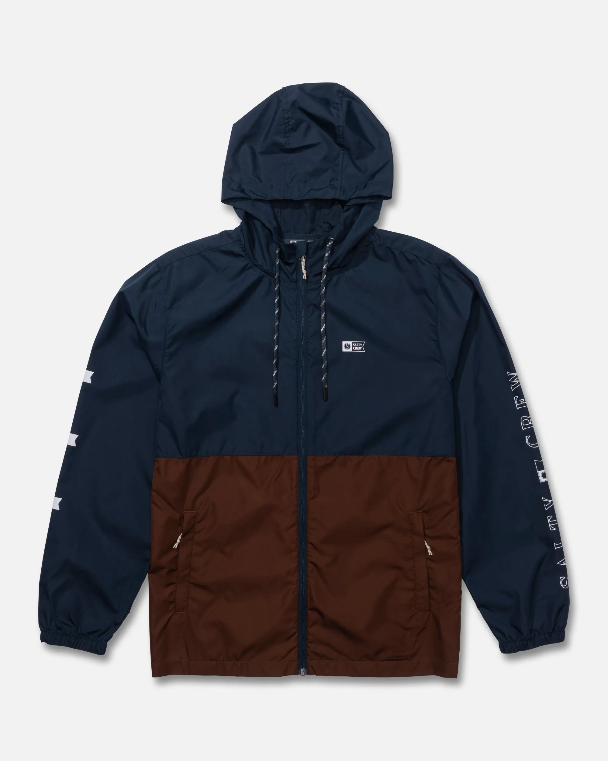 Surface Windbreaker Jacket - Friar Brown sold by Salty Crew