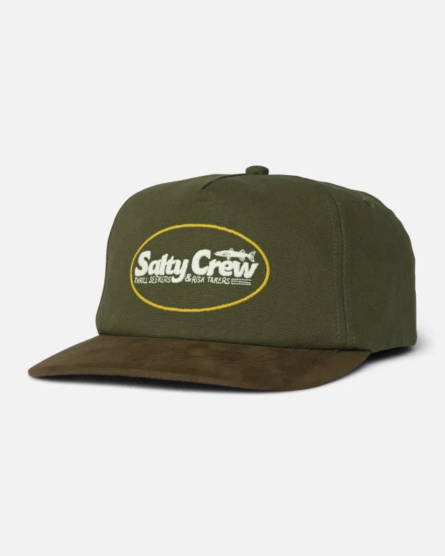 Fast Track Strapback - Four Leaf Clover made by Salty Crew