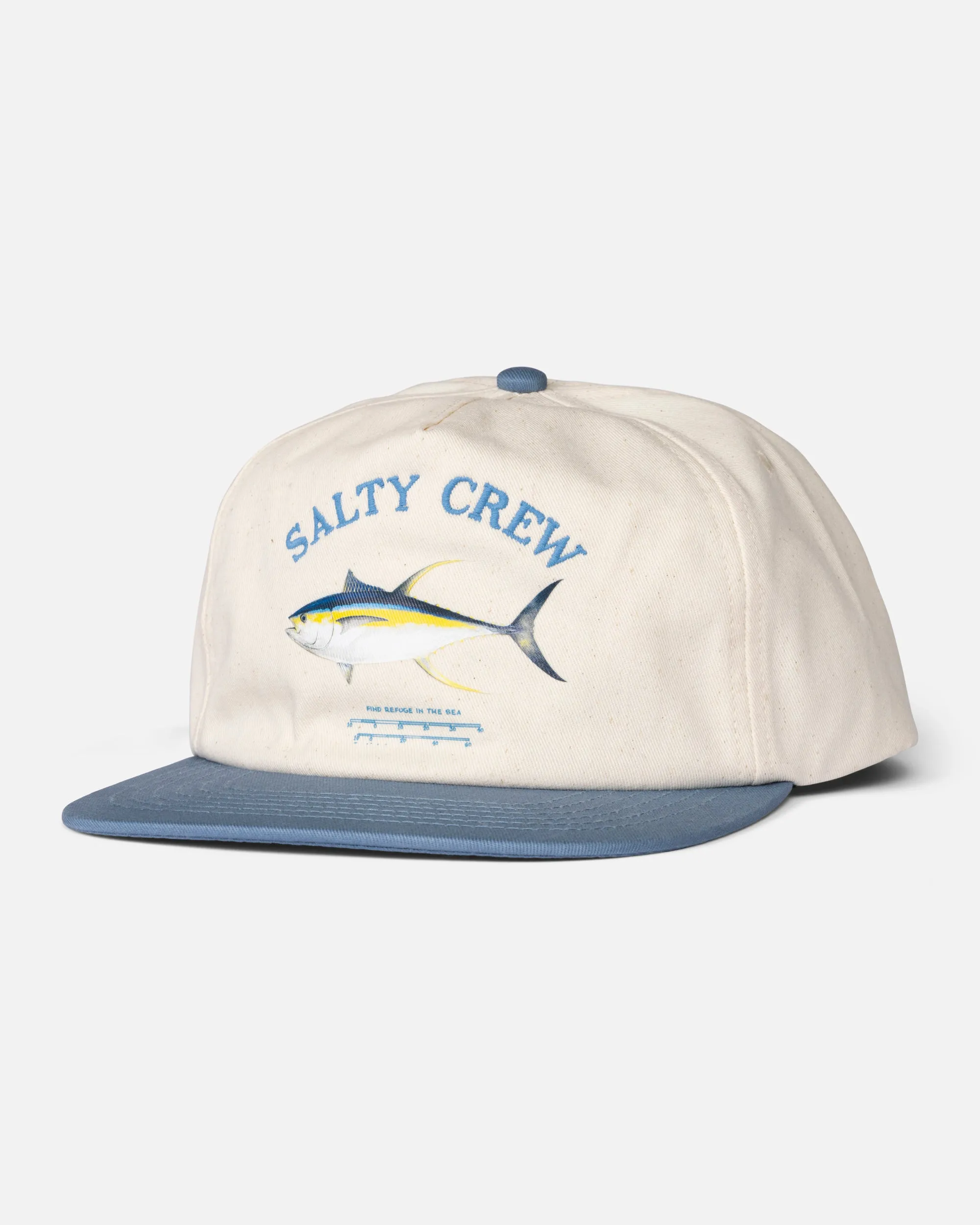Seawater Snapback - Birch Slate sold by Salty Crew