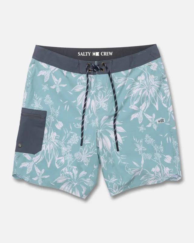 Session 18.5" Boardshort - Marine Blue made by Salty Crew