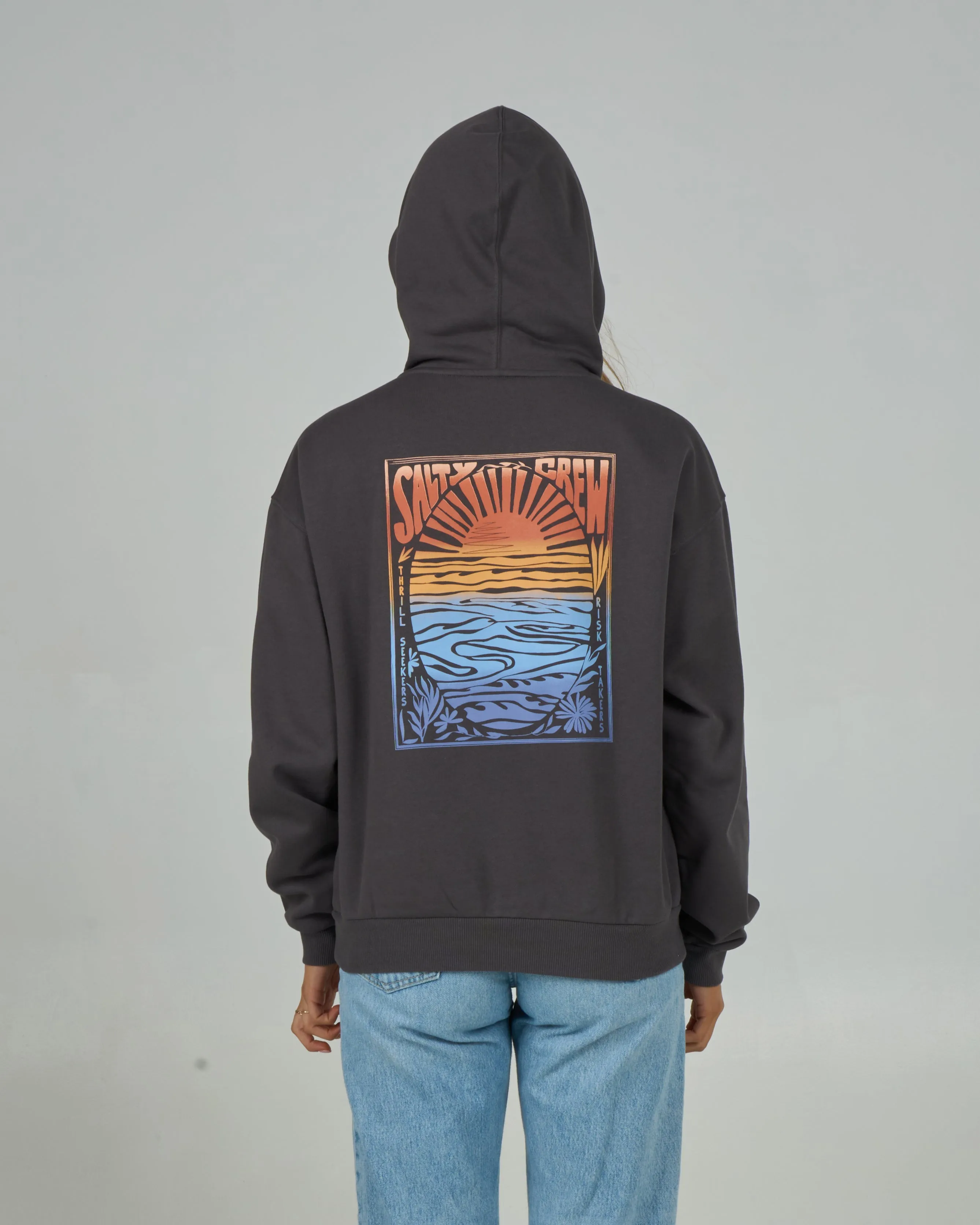 Posted Hoodie - Charcoal sold by Salty Crew product image thumbnail 2