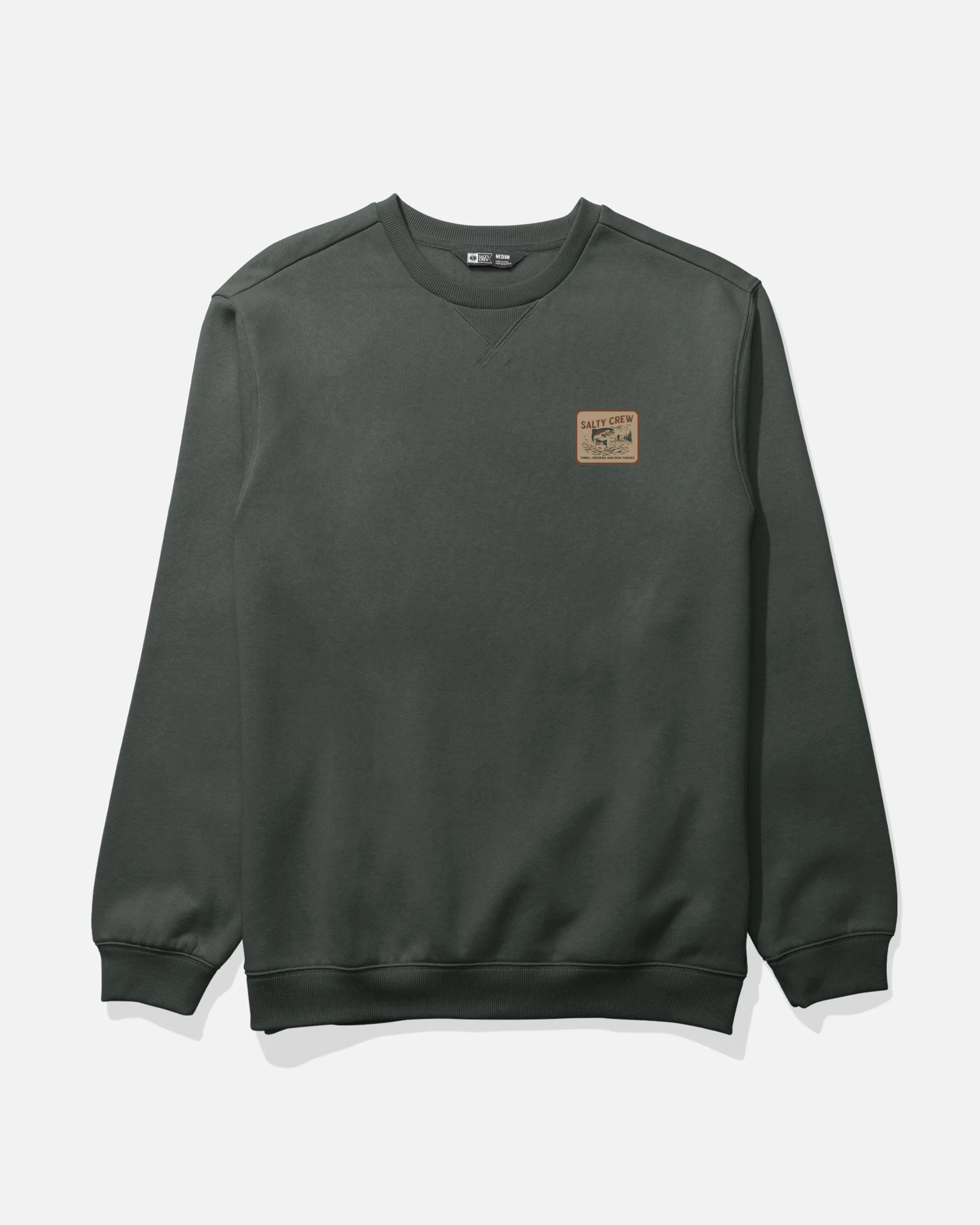 Crafted Crew Fleece - Deep Forest sold by Salty Crew