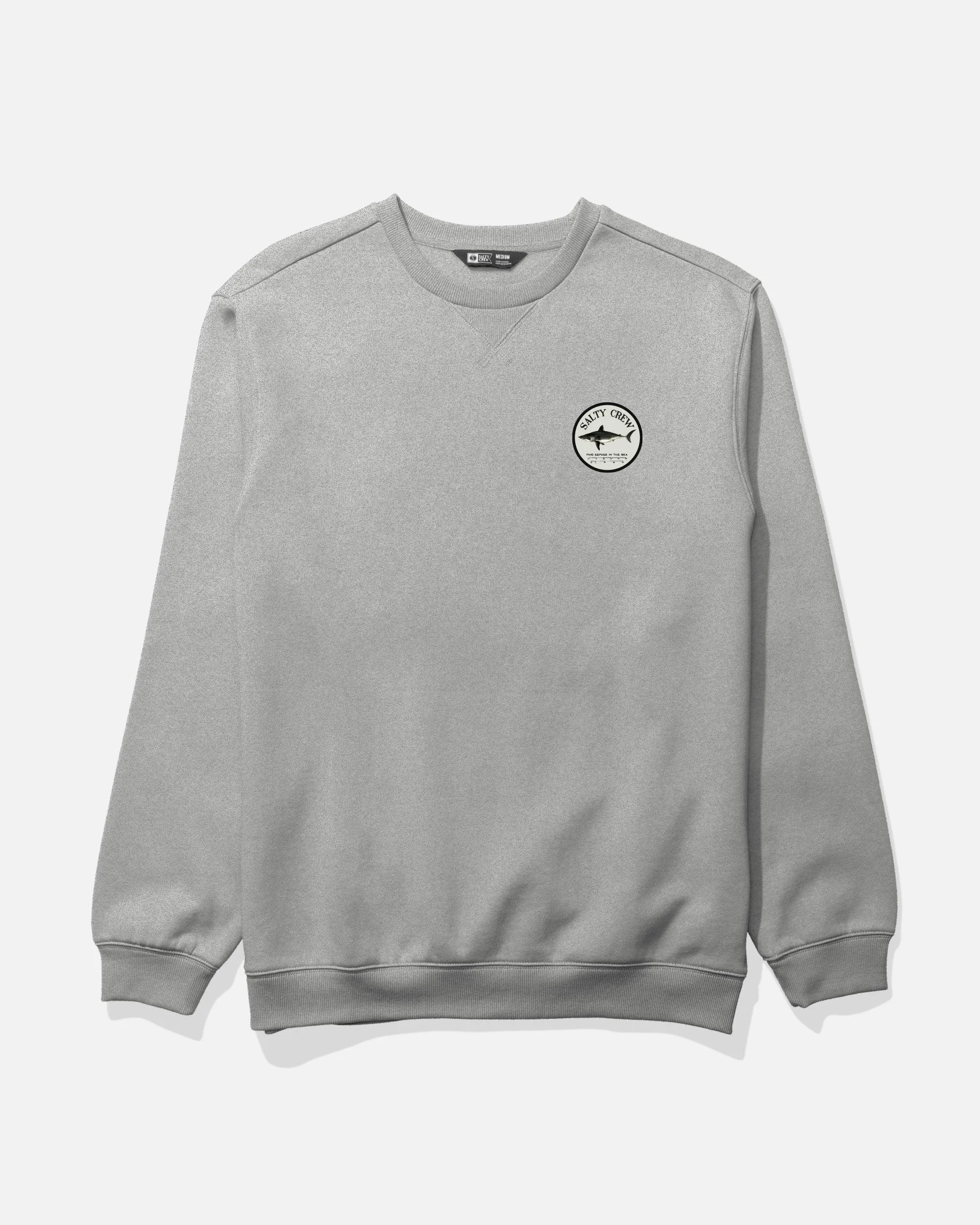 Crafted Crew Fleece - Athletic Heather sold by Salty Crew