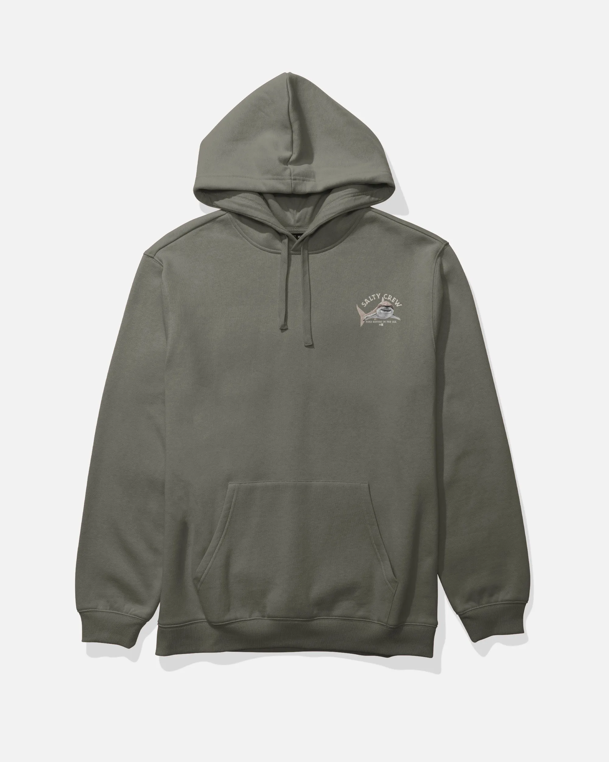 Lurking Fleece Hoodie - Dusty Olive sold by Salty Crew product image thumbnail 2