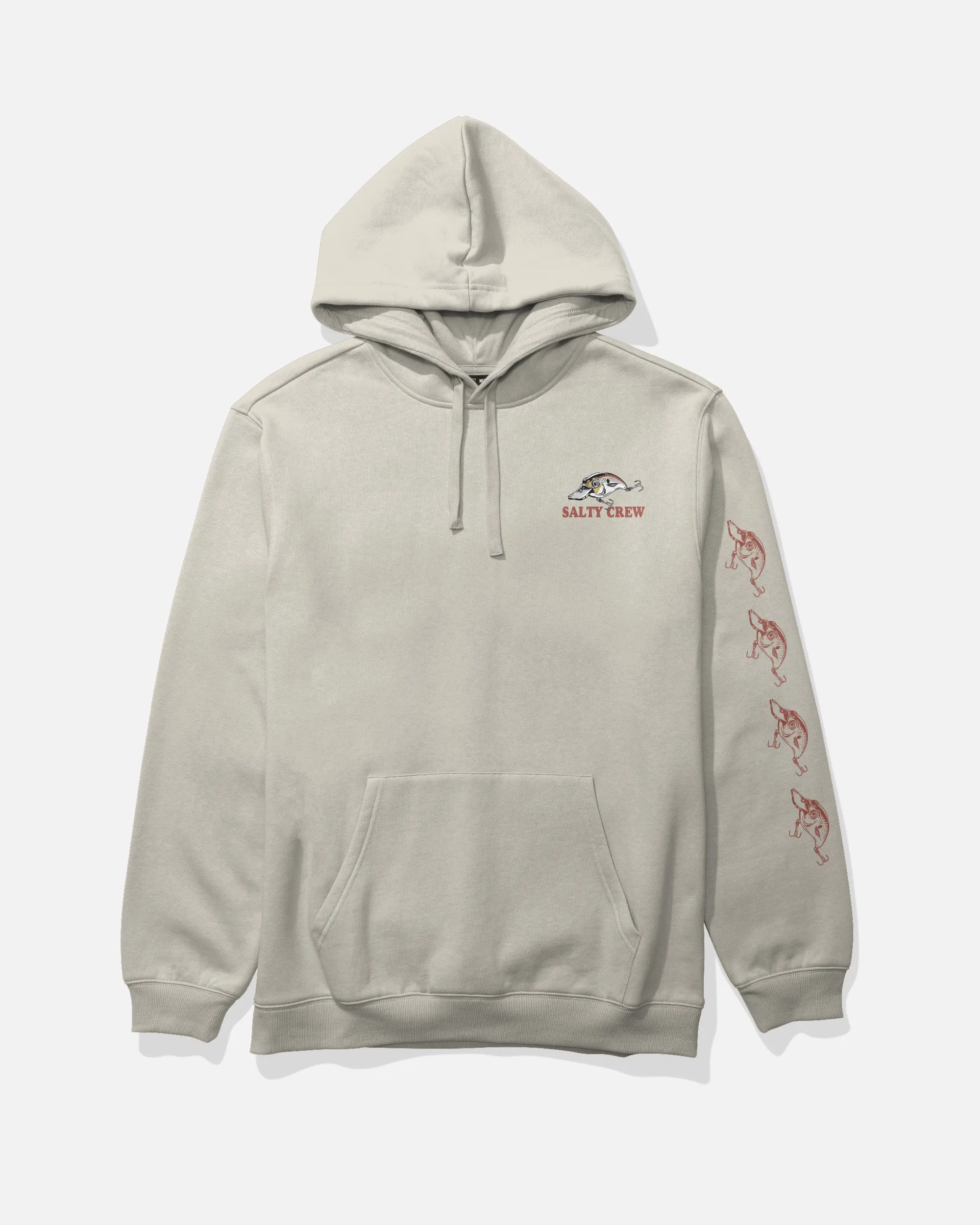 Cast Life Fleece Hoodie - Bone sold by Salty Crew product image thumbnail 2