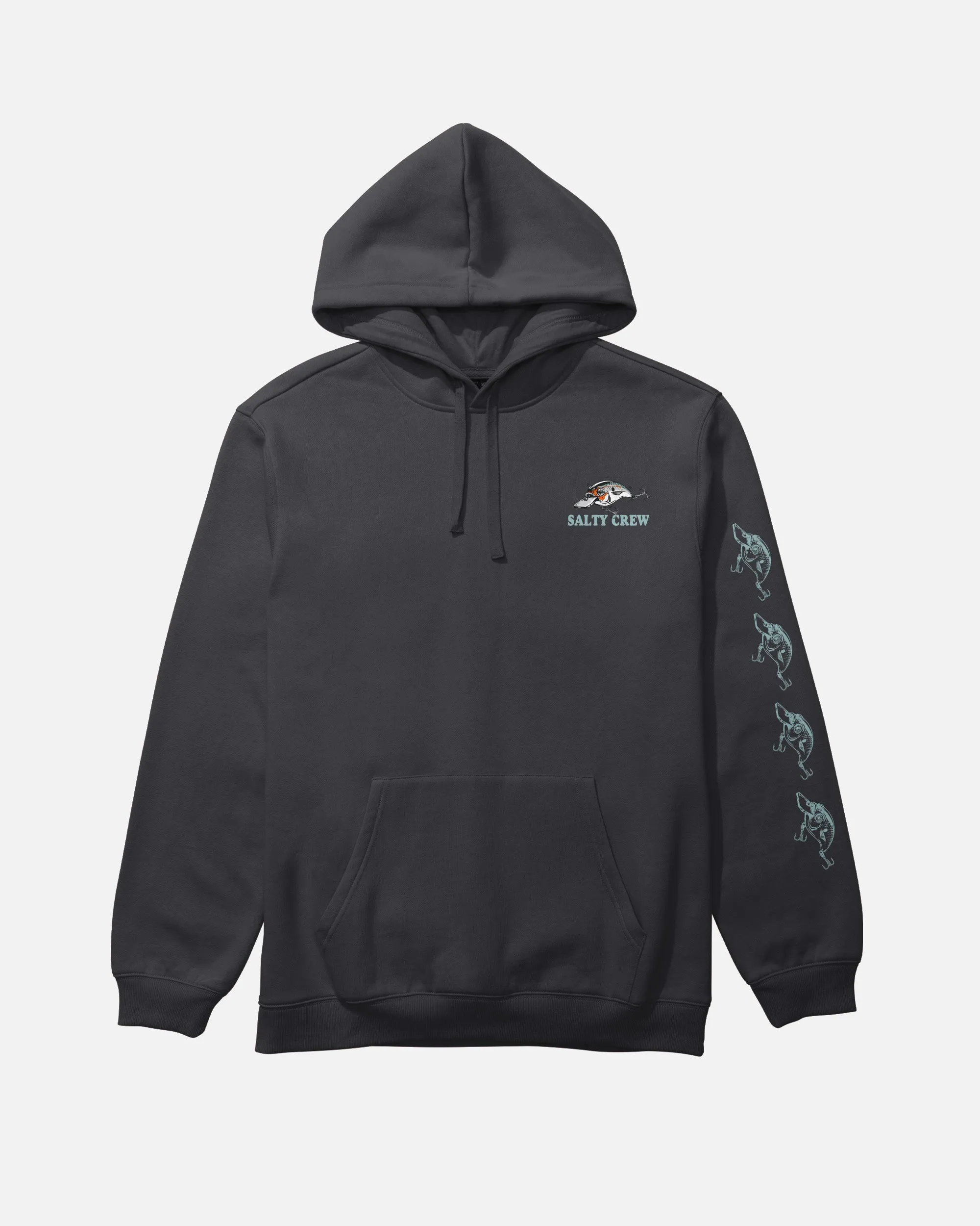 Cast Life Fleece Hoodie - Black sold by Salty Crew product image thumbnail 2