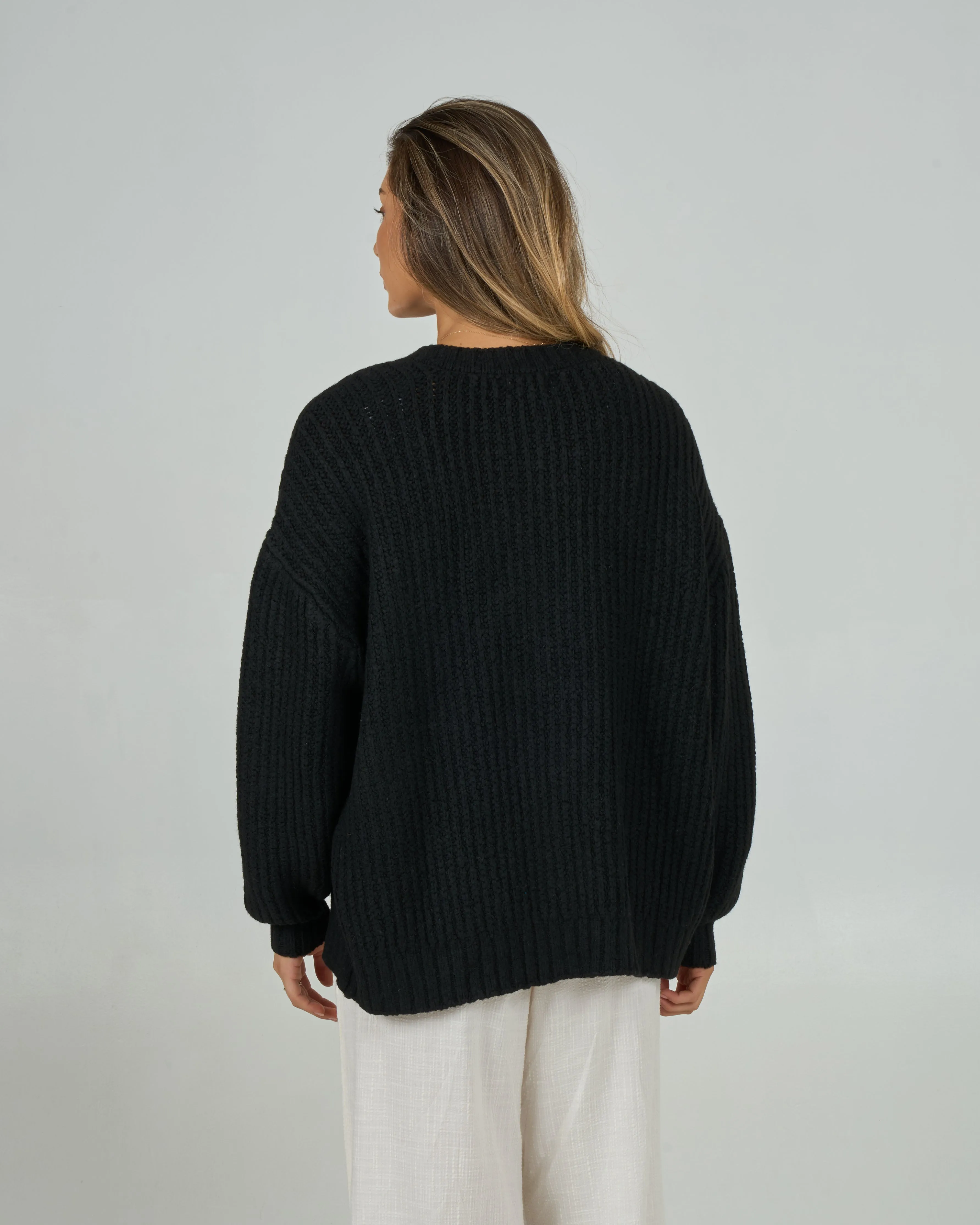 Mariner Cardigan - Black sold by Salty Crew product image thumbnail 2