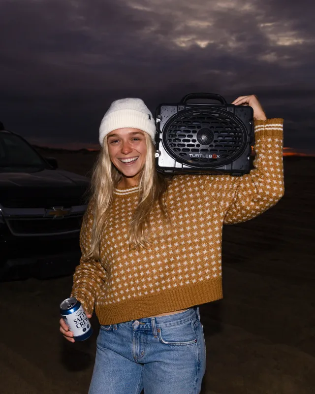 Starlight Sweater - Bronze made by Salty Crew