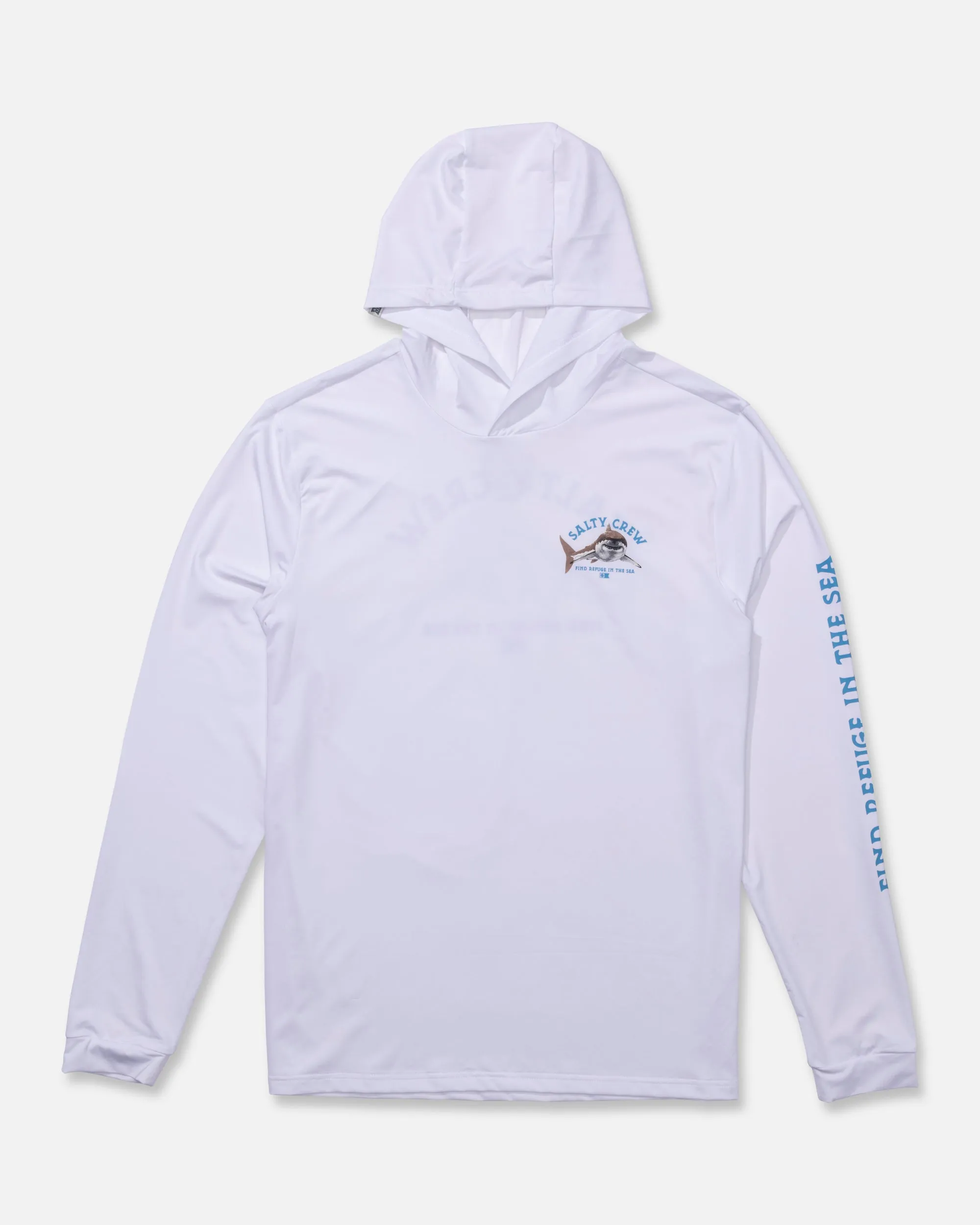 Lurking Sunshirt Hoodie - White sold by Salty Crew product image thumbnail 2
