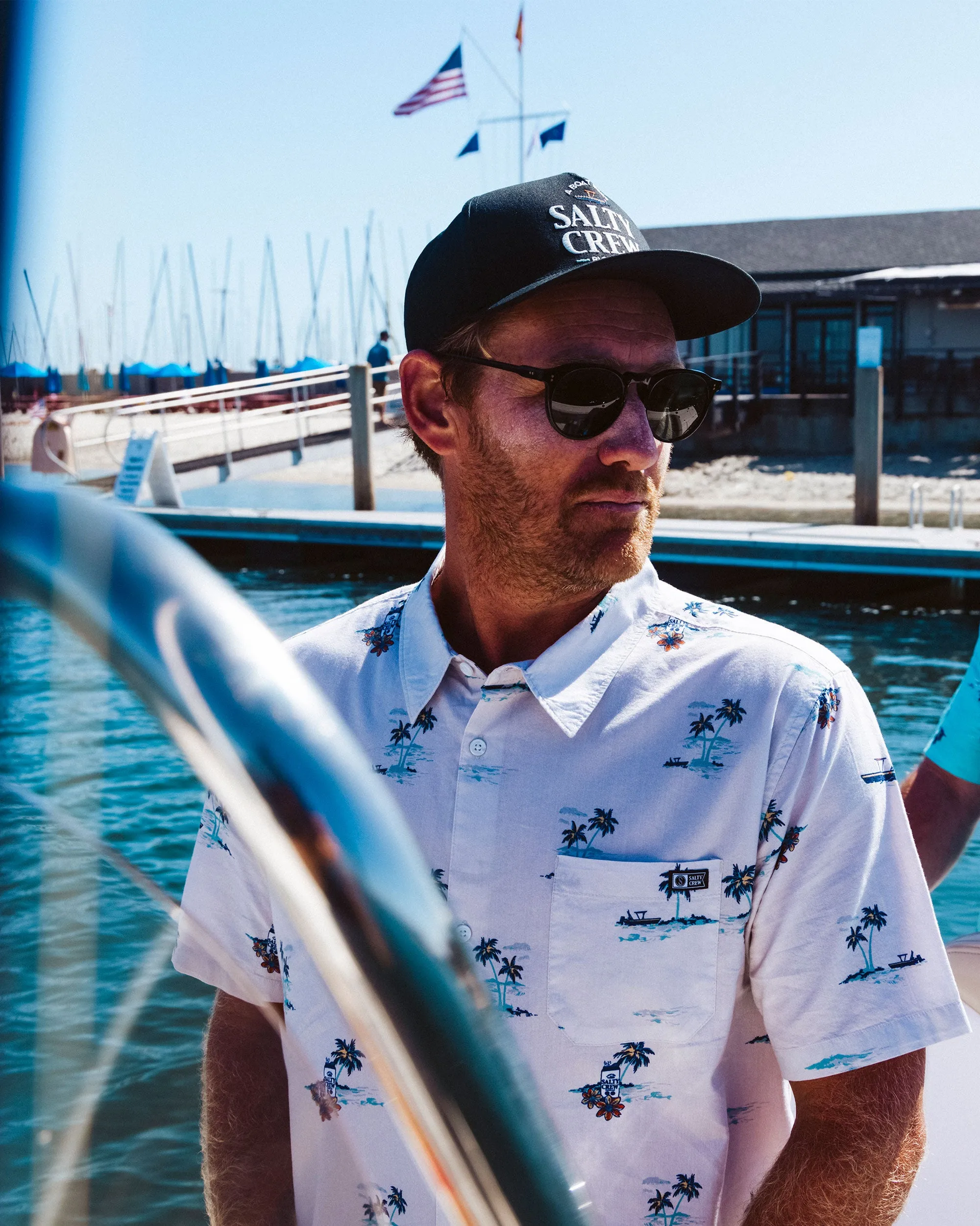 Salty Brew Button Up - Bone sold by Salty Crew product image thumbnail 3