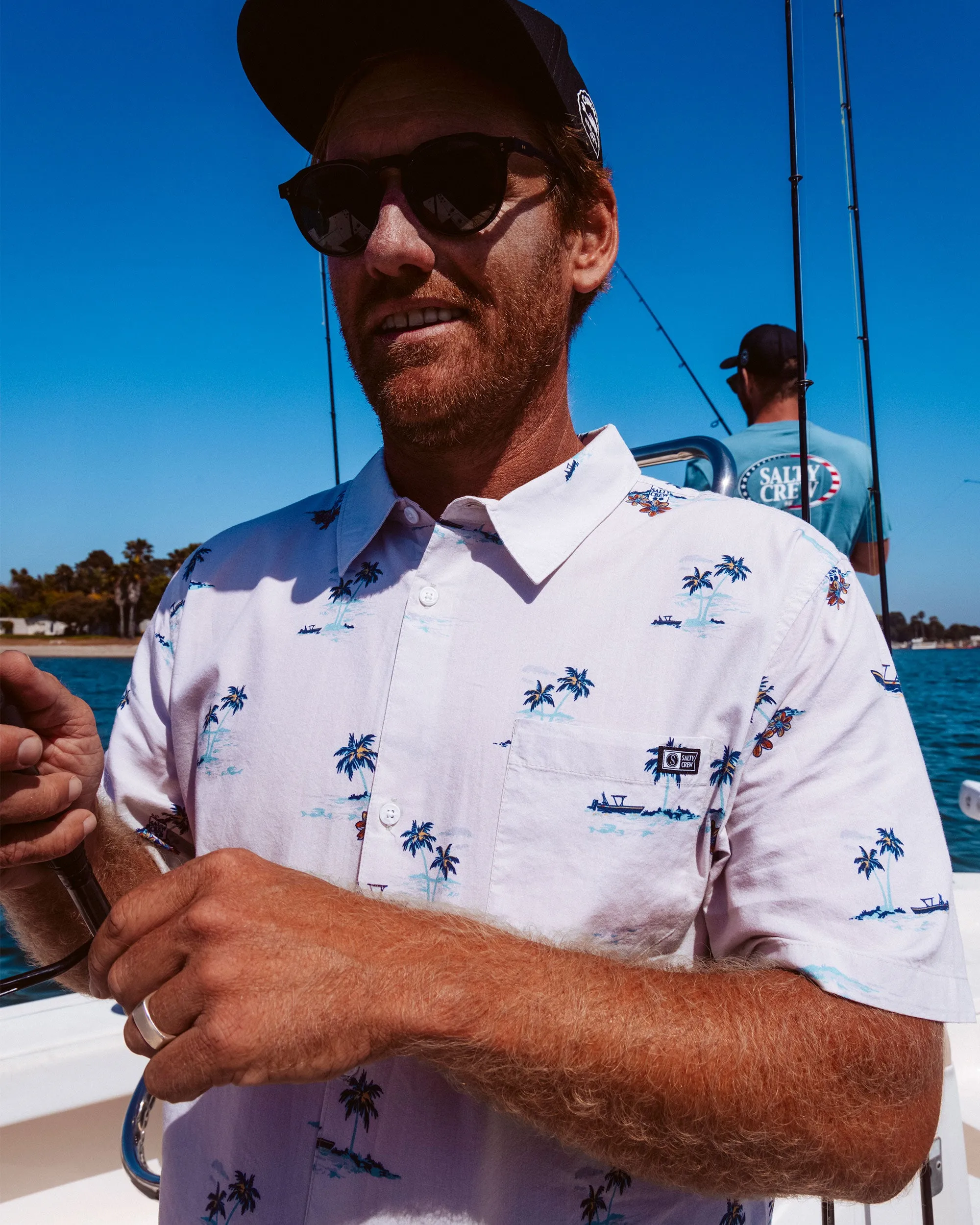 Salty Brew Button Up - Bone sold by Salty Crew product image thumbnail 4