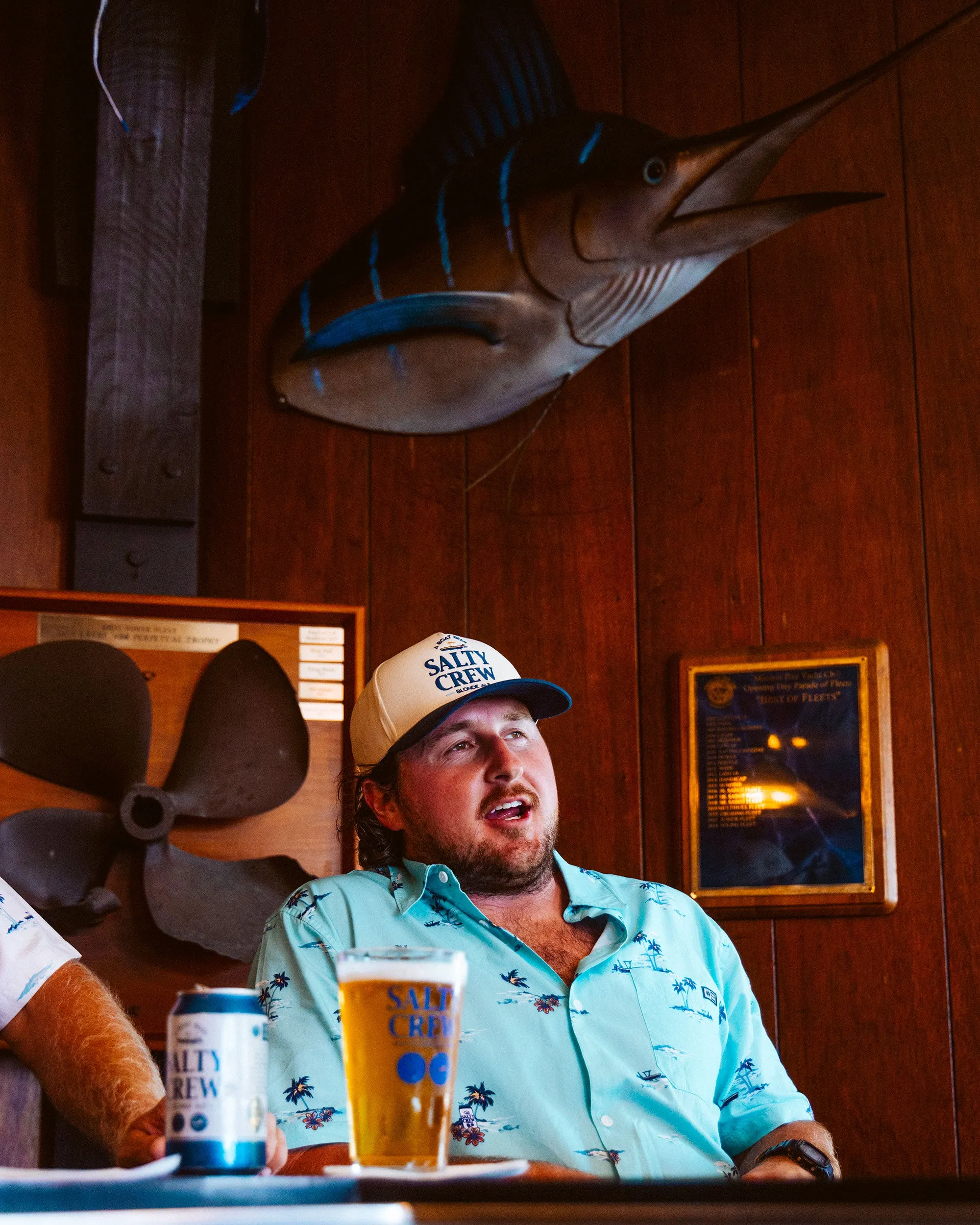 Salty Brew Button Up - Mackerel sold by Salty Crew product image thumbnail 3