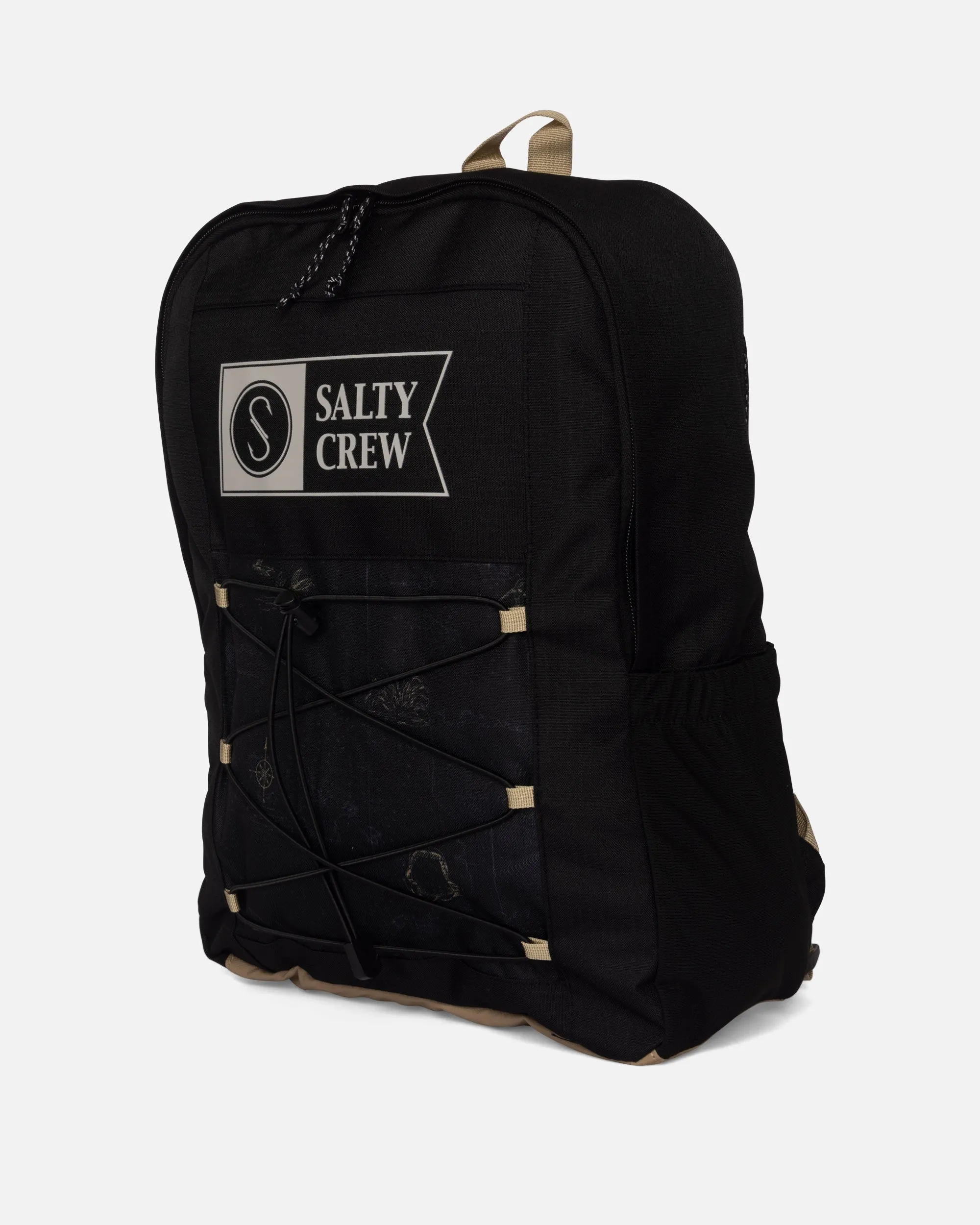 Alpha Print Backpack - Black sold by Salty Crew product image thumbnail 2