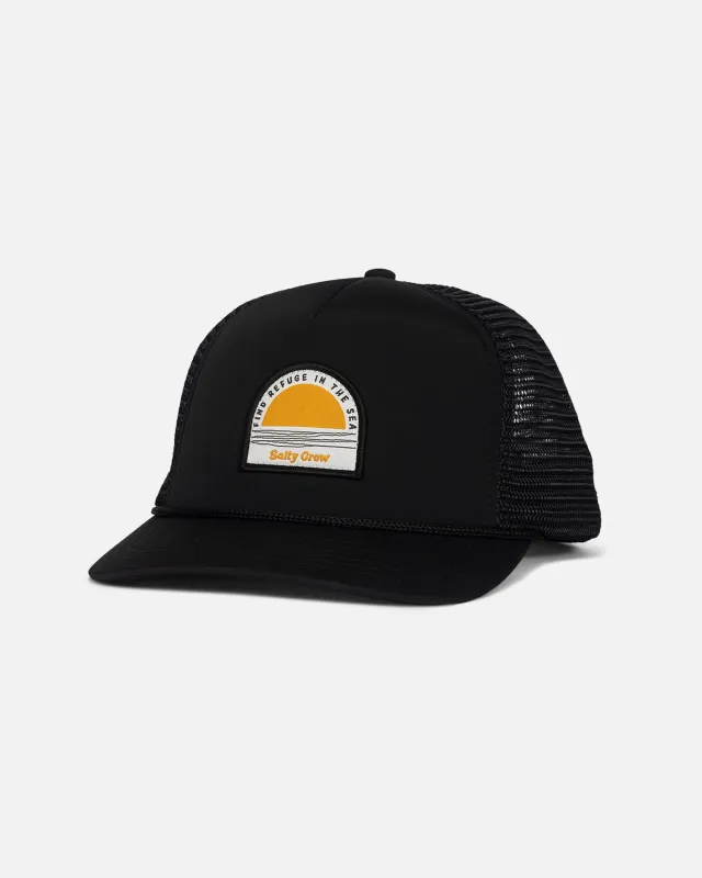 Trophy Foamy Trucker - Black made by Salty Crew