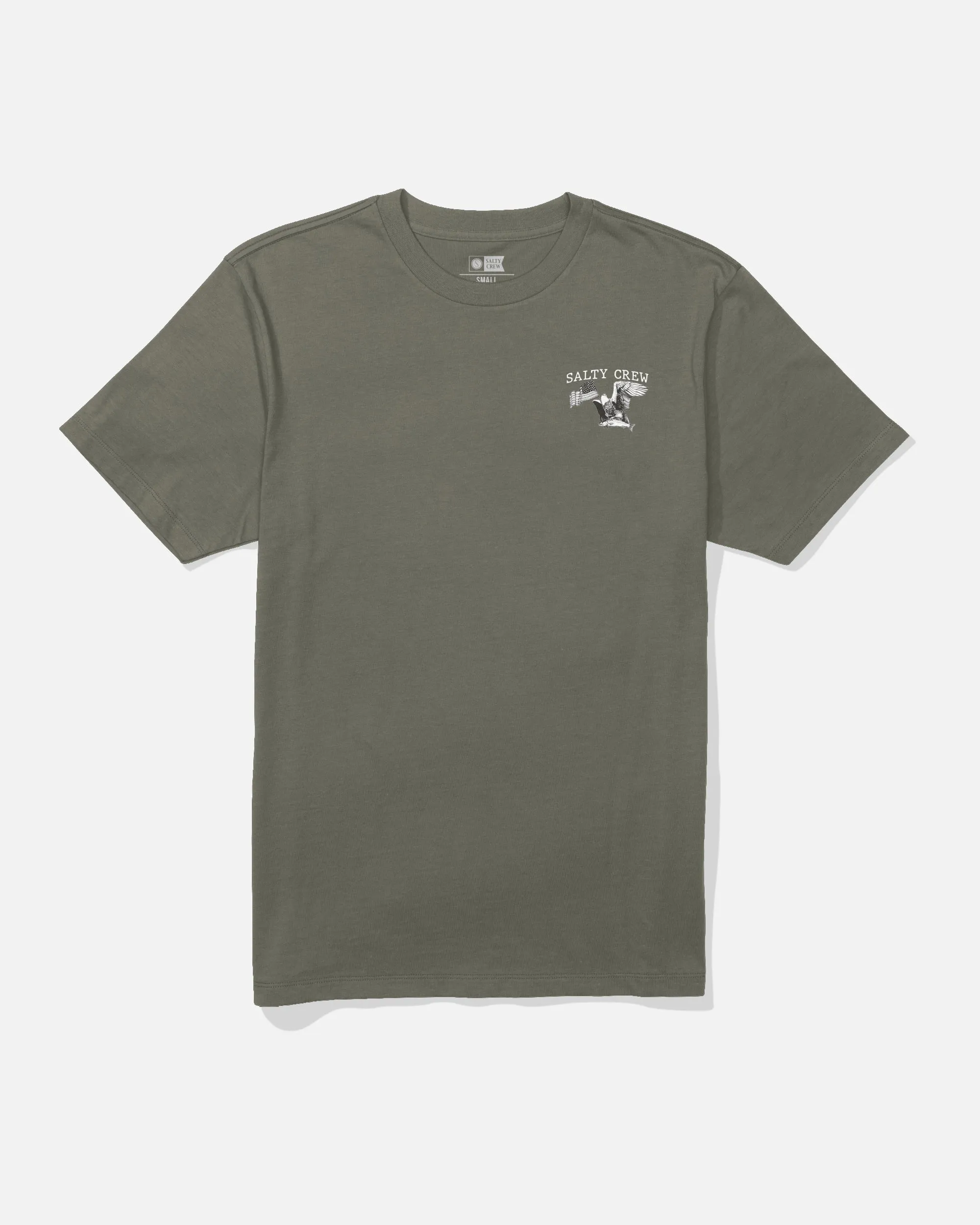 America Eagle Tee - Dusty Olive sold by Salty Crew product image thumbnail 2
