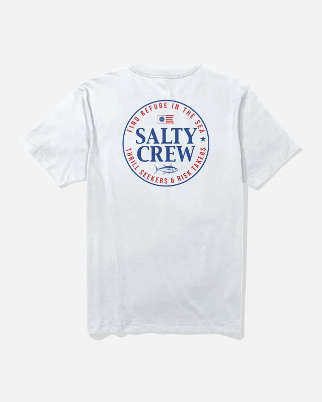 America Legend Tee - White sold by Salty Crew