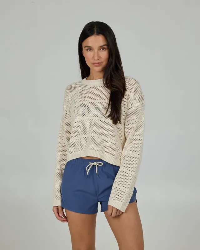 Neptune Sweater - Off White made by Salty Crew