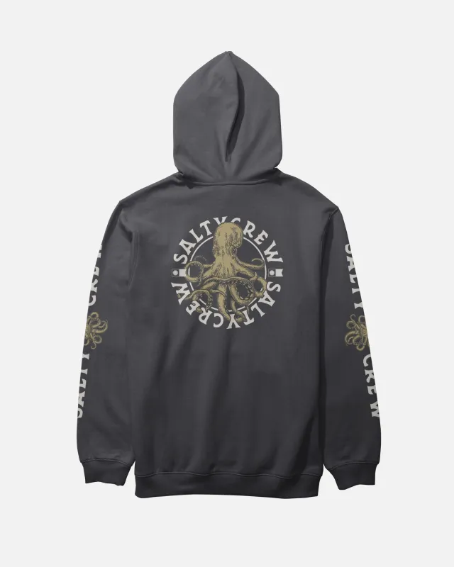 Tentacles Fleece Hoodie - Black sold by Salty Crew